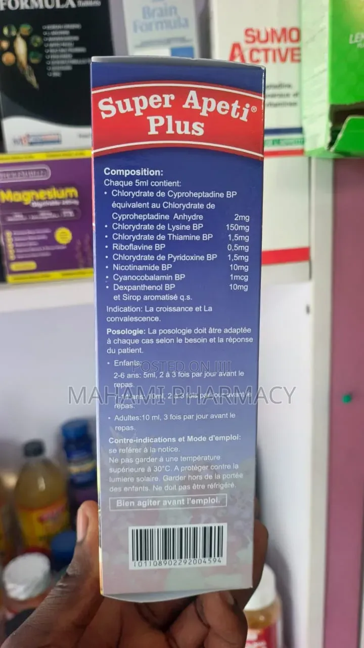 Shalina Super Apeti Plus Syrup 200ml – Cyproheptadine