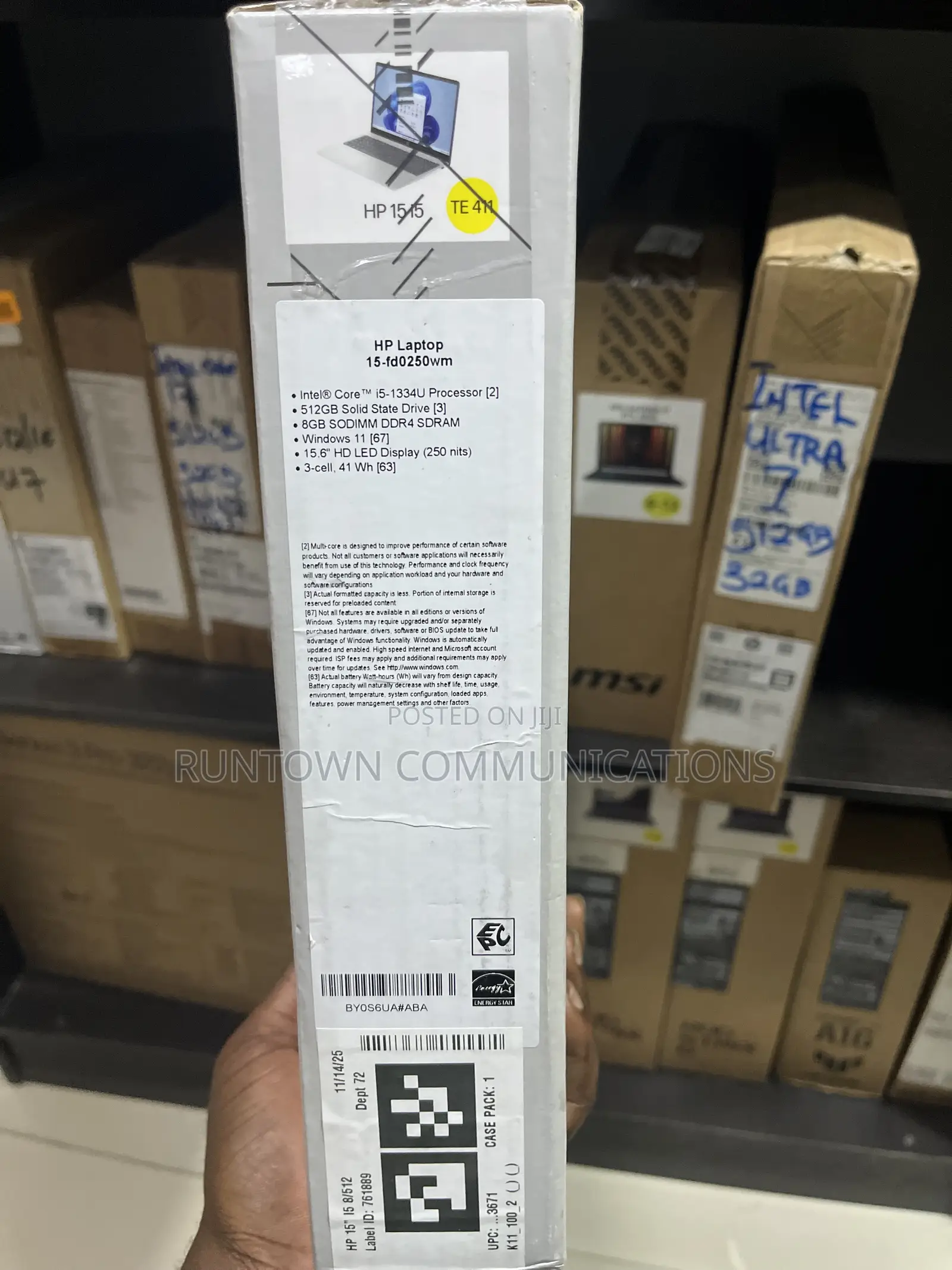 New Laptop HP 15 8GB Intel Core i5 SSD 512GB