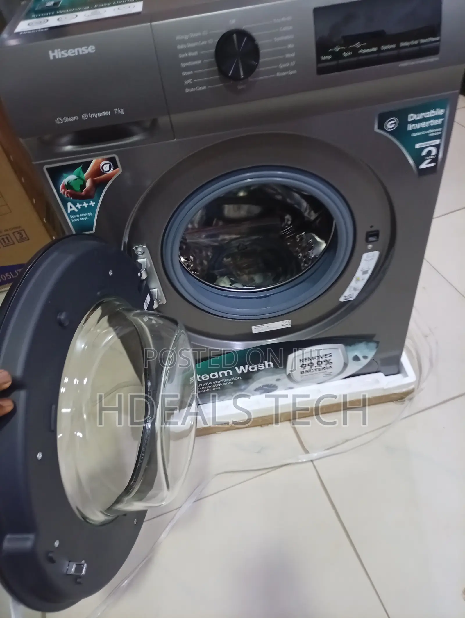 Hisense 7kg Front Load Fully Automatic Washing Machine