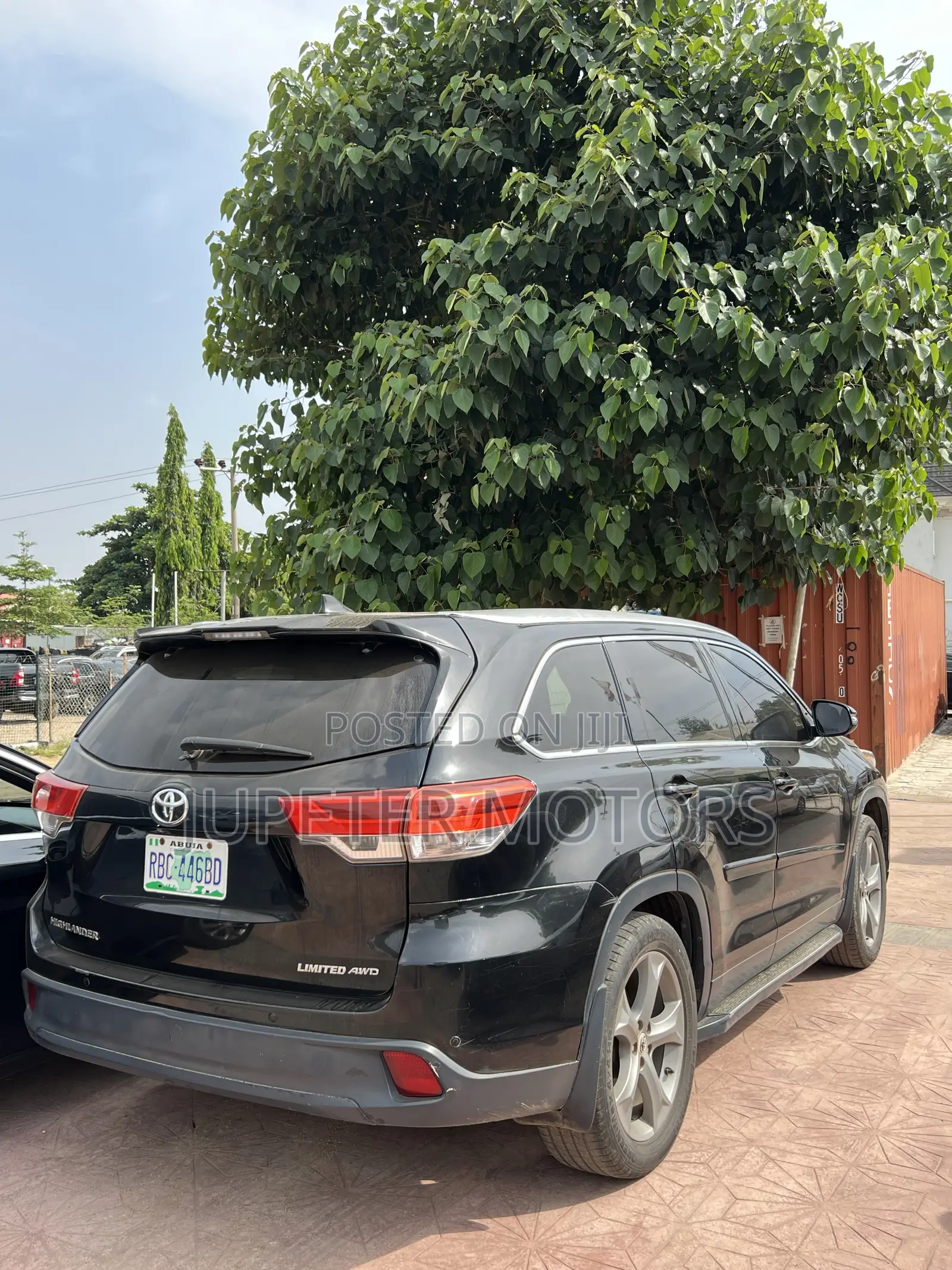 Toyota Highlander Limited 4dr SUV AWD (3.5L 6cyl 6A) 2015 Black