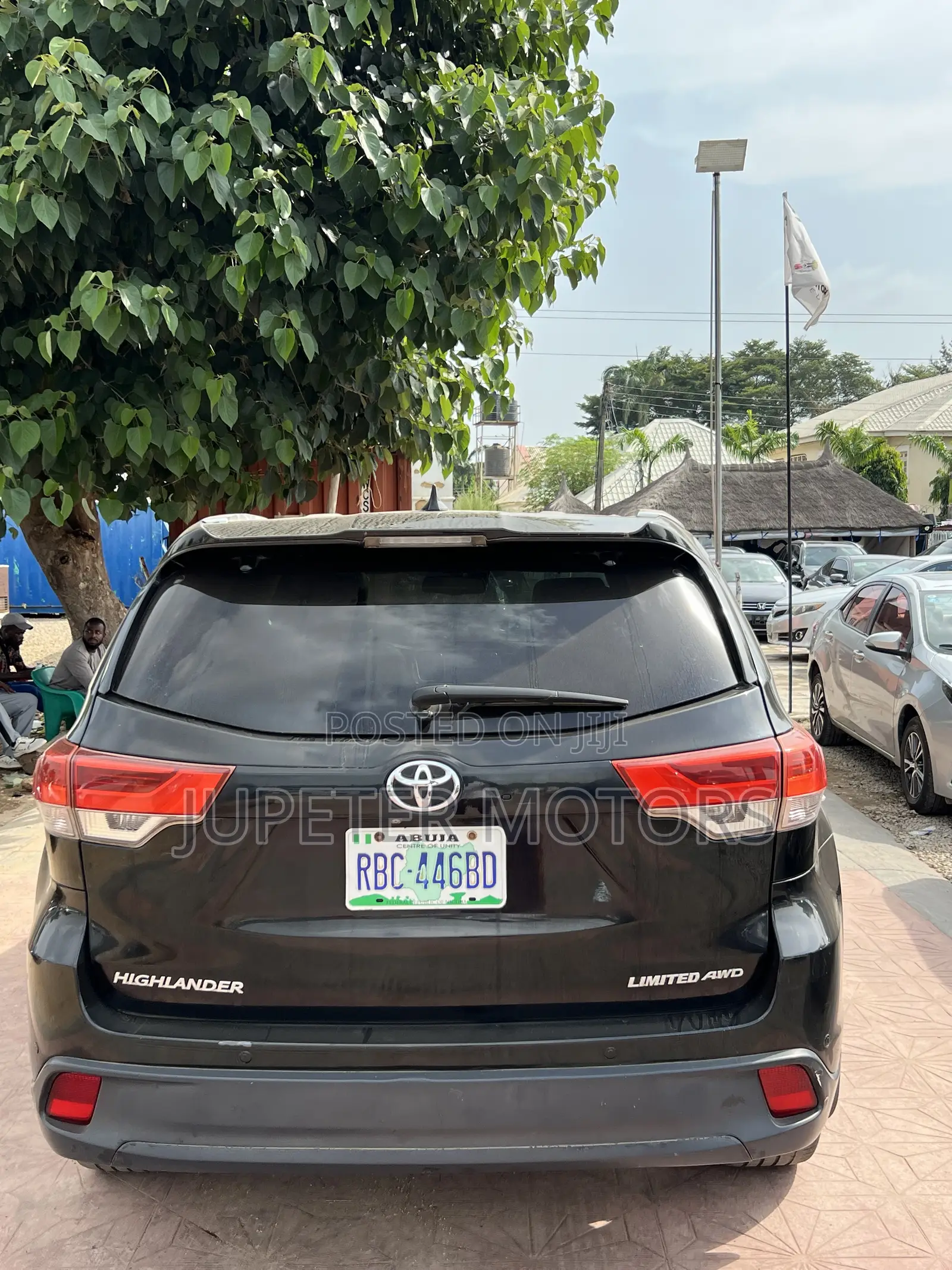 Toyota Highlander Limited 4dr SUV AWD (3.5L 6cyl 6A) 2015 Black