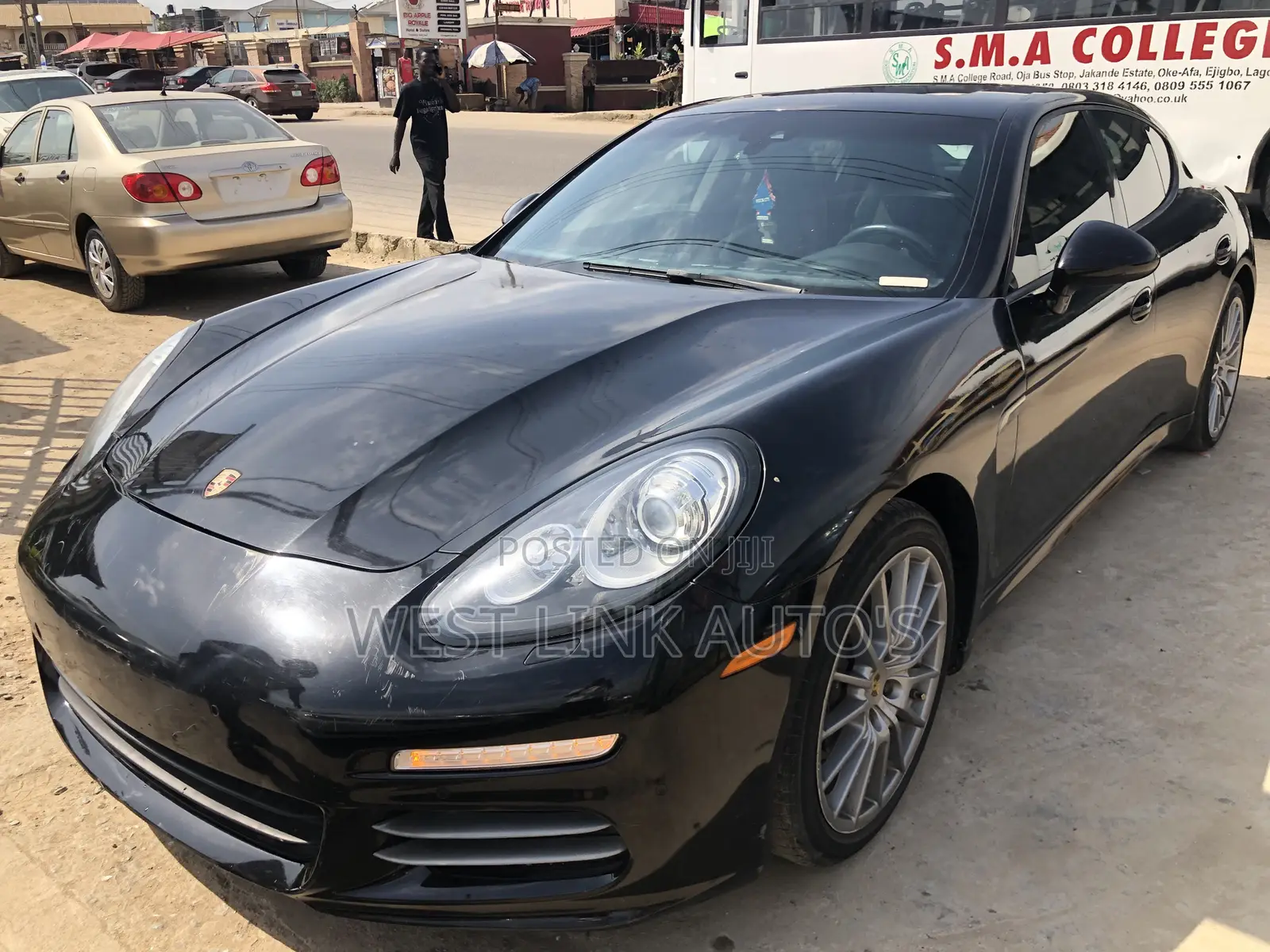 Porsche Panamera 4S Executive 4dr Sedan AWD (3.0L 6cyl Turbo 7AM) 2015 Black