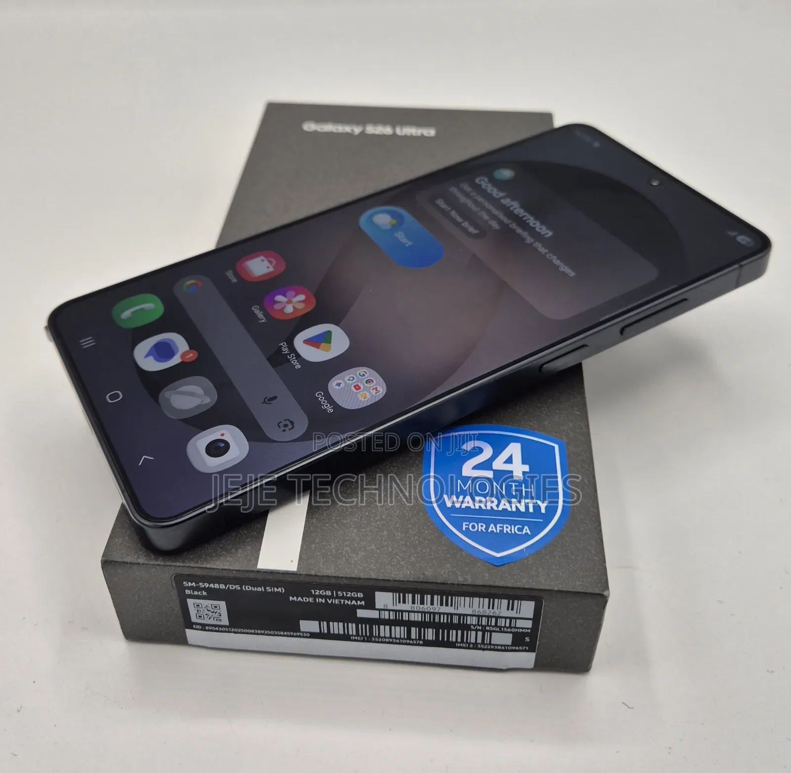 Samsung Galaxy S26 Ultra 5G 512 GB Black