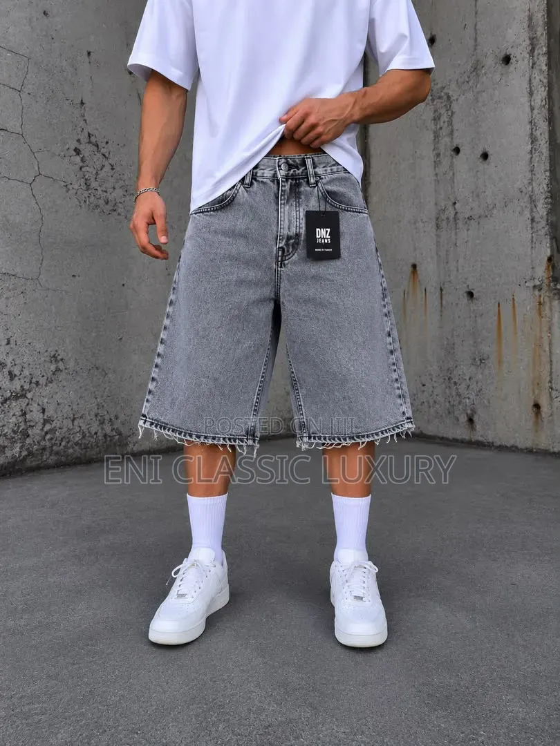 Pure Quality Luxury Men's Turkish Cargo Jeans Short Best Quality