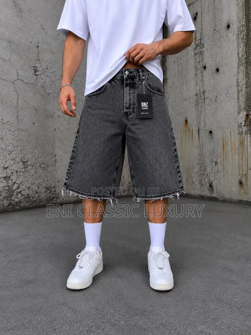 Pure Quality Luxury Men's Turkish Cargo Jeans Short Best Quality