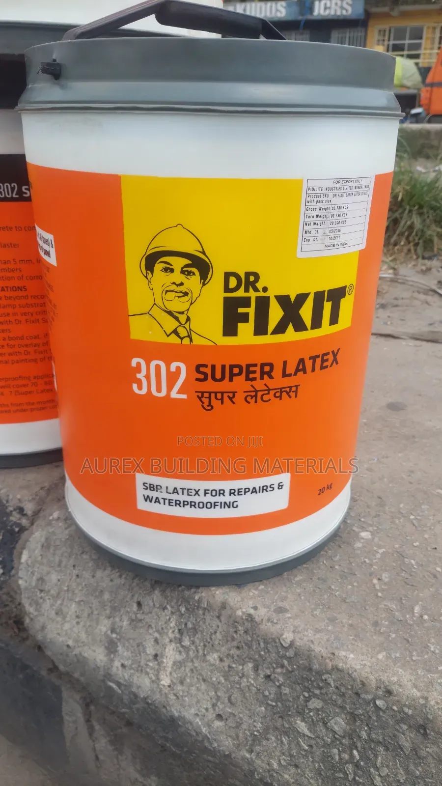 Dr. Fixit 302 Super Latex – 20kg SBR Latex