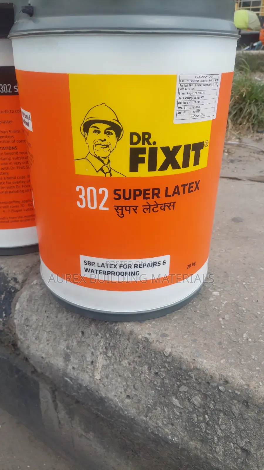 Dr. Fixit 302 Super Latex – 20kg SBR Latex