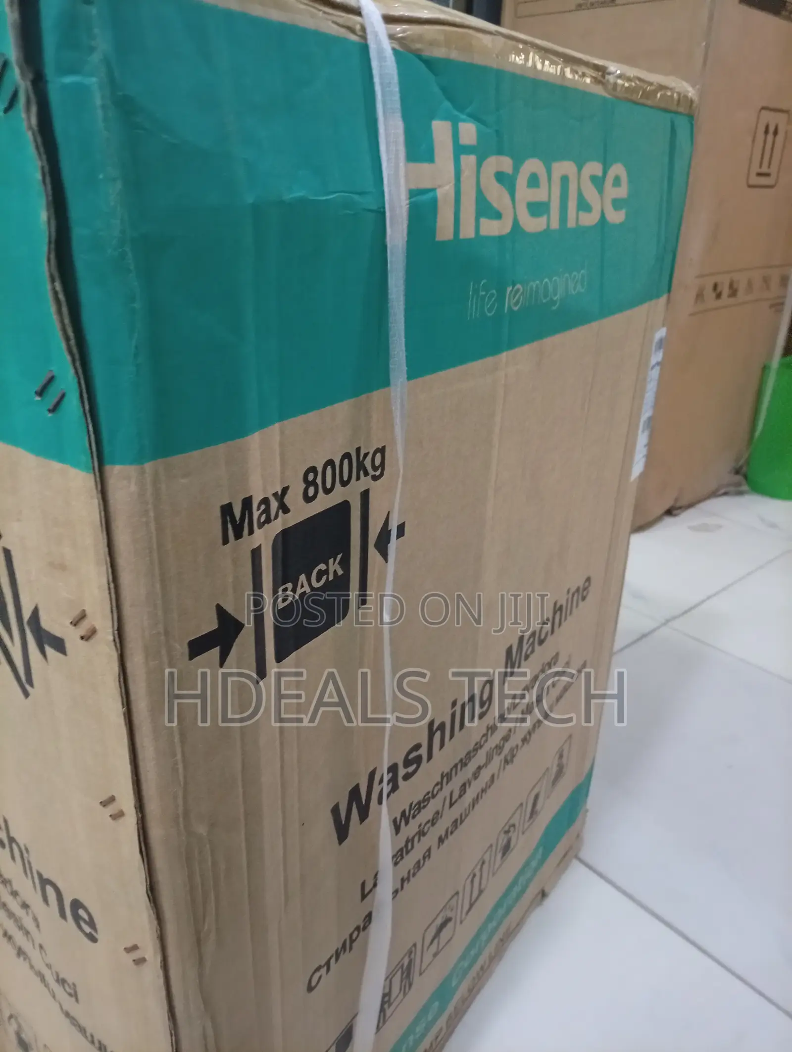 Hisense WM 7kg Silver Front Loader Automatic Washer