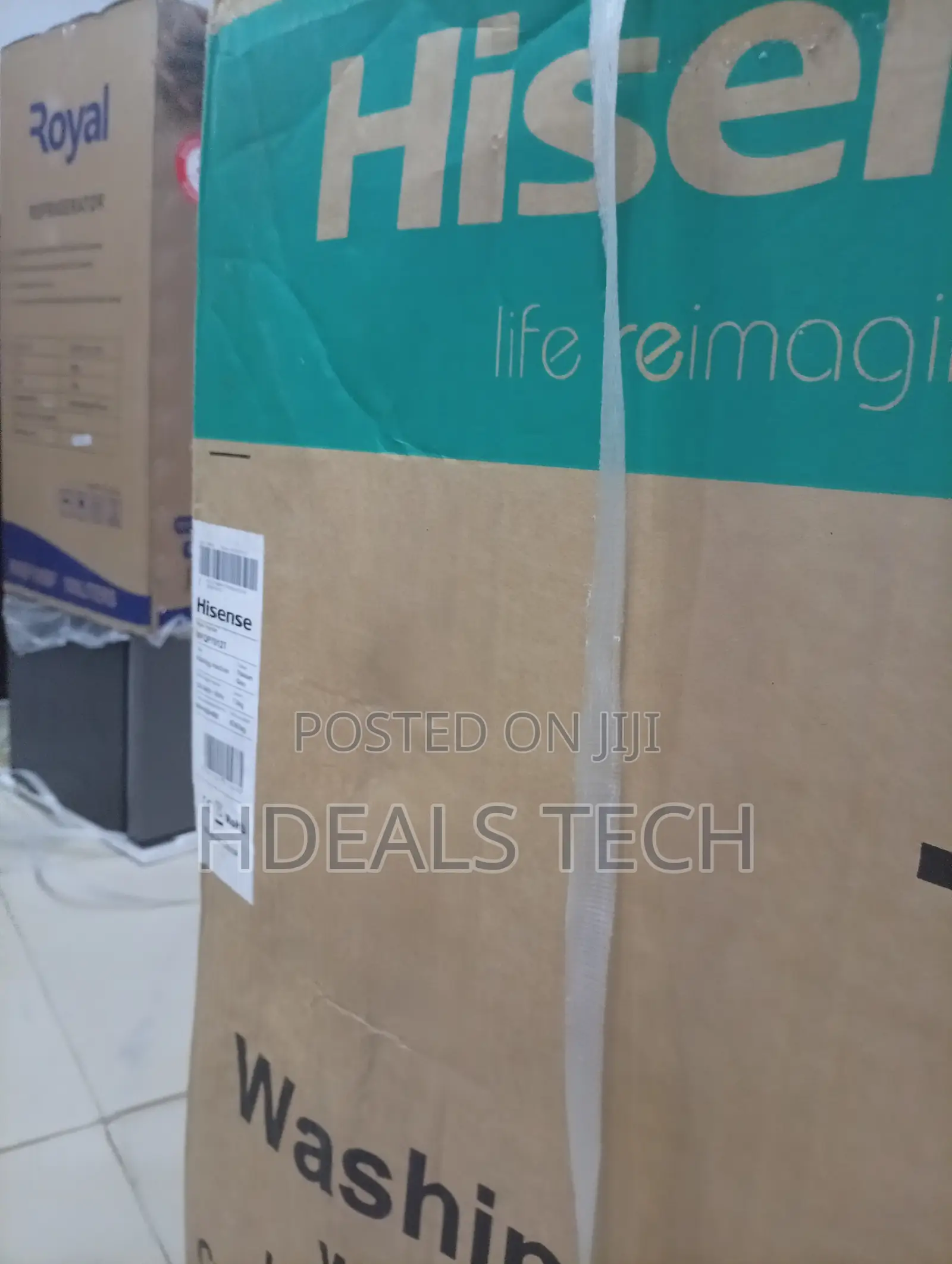 Hisense WM 7kg Silver Front Loader Automatic Washer