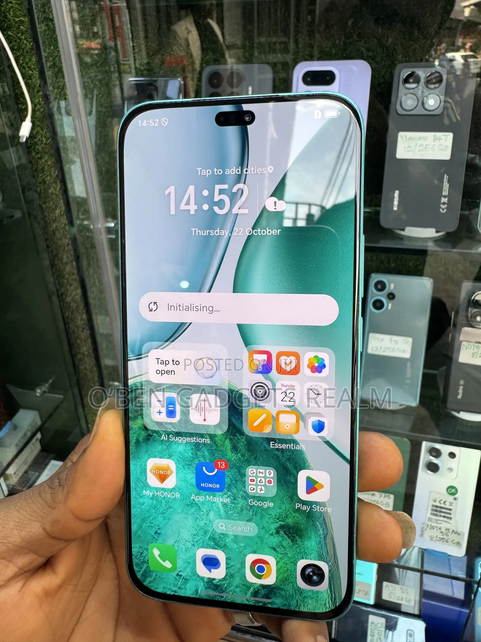 Honor X8c 256 GB Green