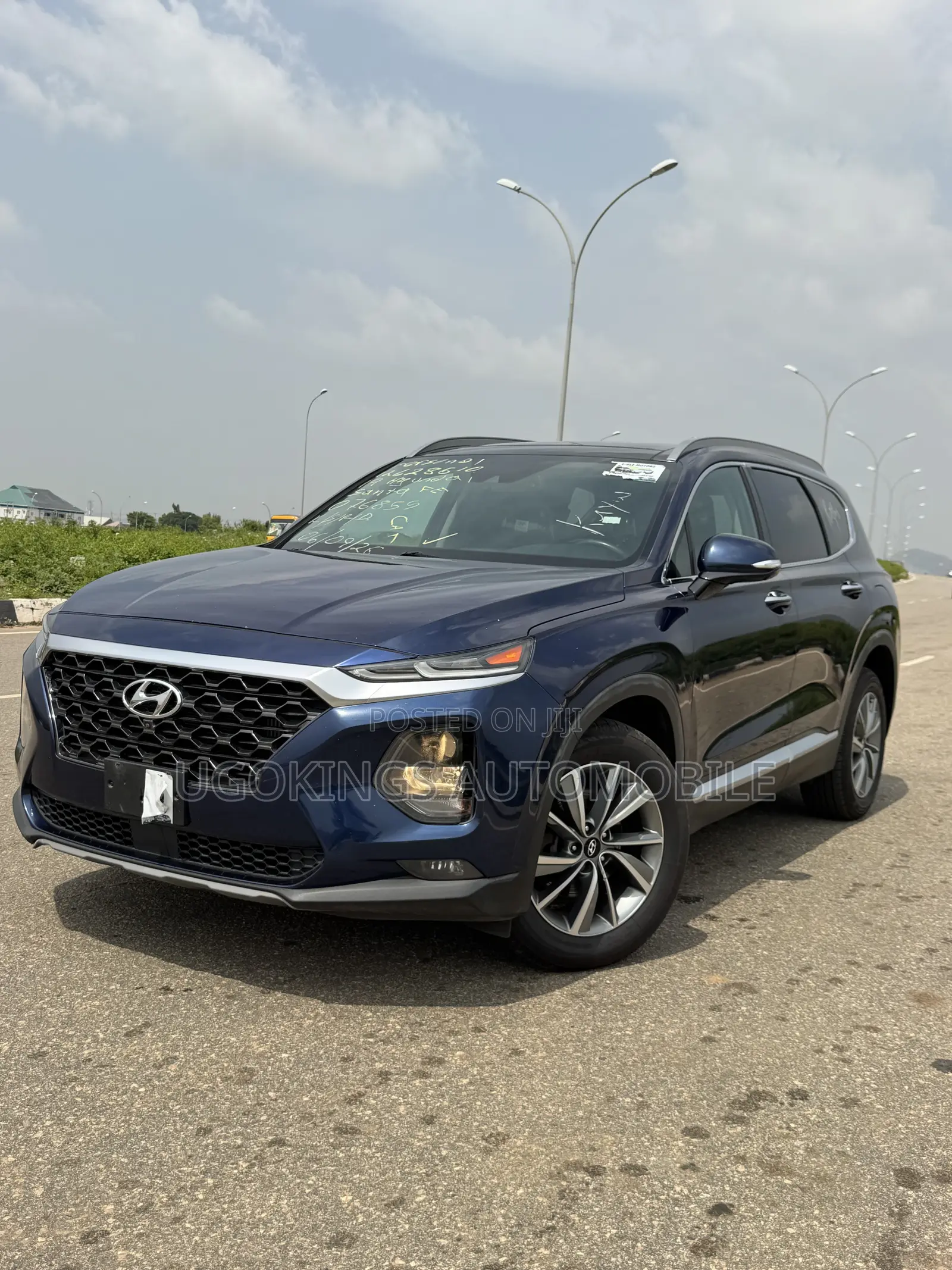 Hyundai Santa Fe Limited 2.0T AWD 2020 Blue