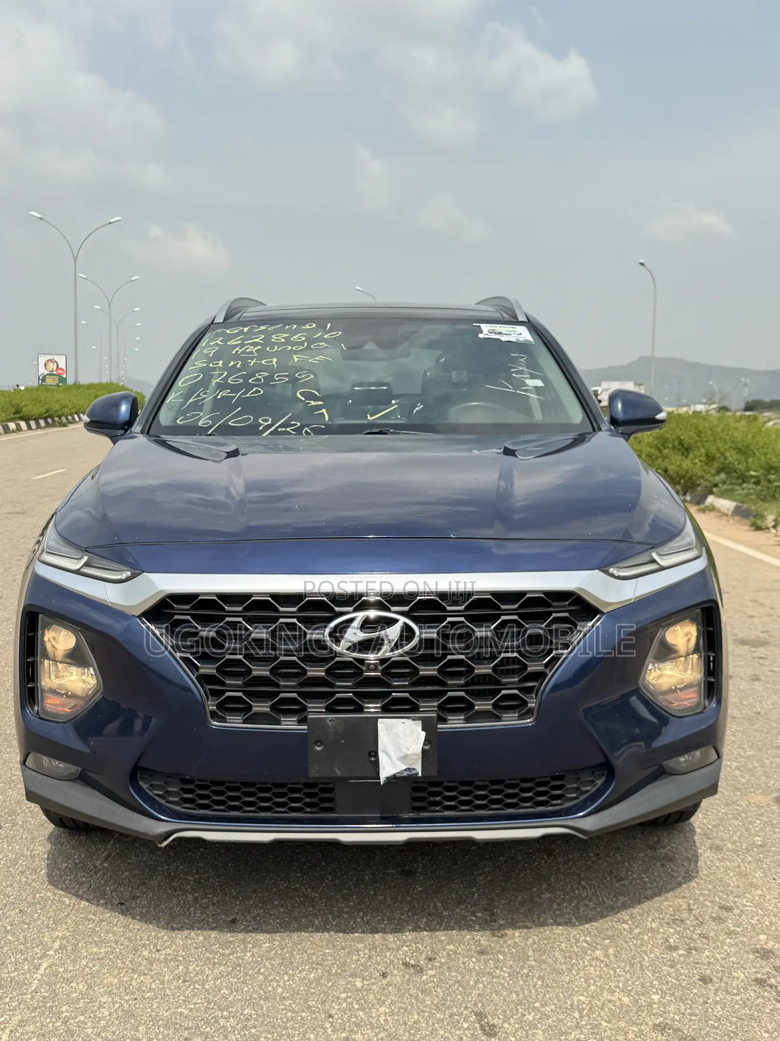 Hyundai Santa Fe Limited 2.0T AWD 2020 Blue