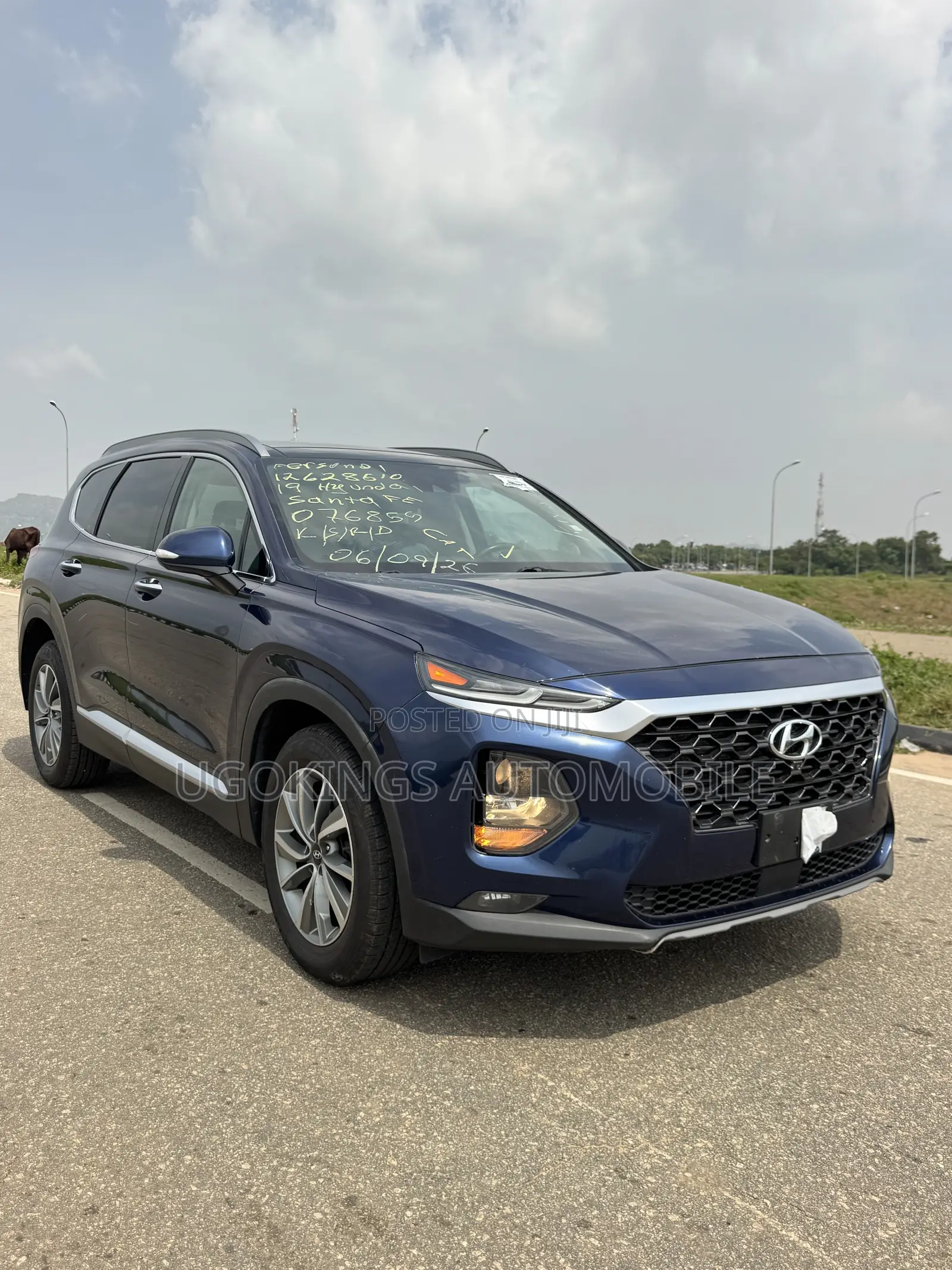 Hyundai Santa Fe Limited 2.0T AWD 2020 Blue