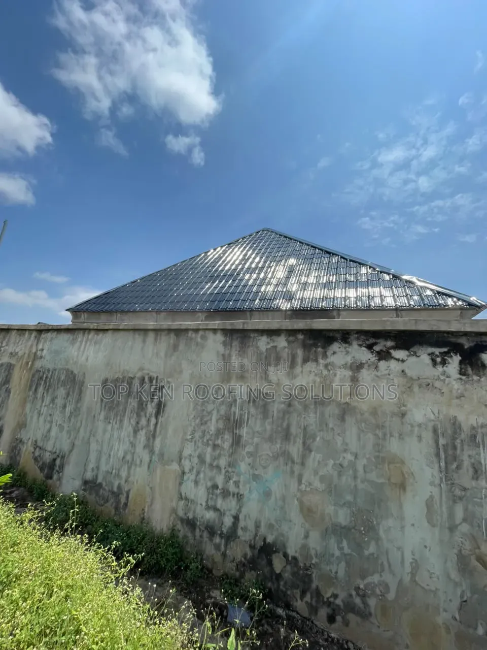 Heavy-Gauge 0.75mm Black Longspan Aluminium Roofing Sheets