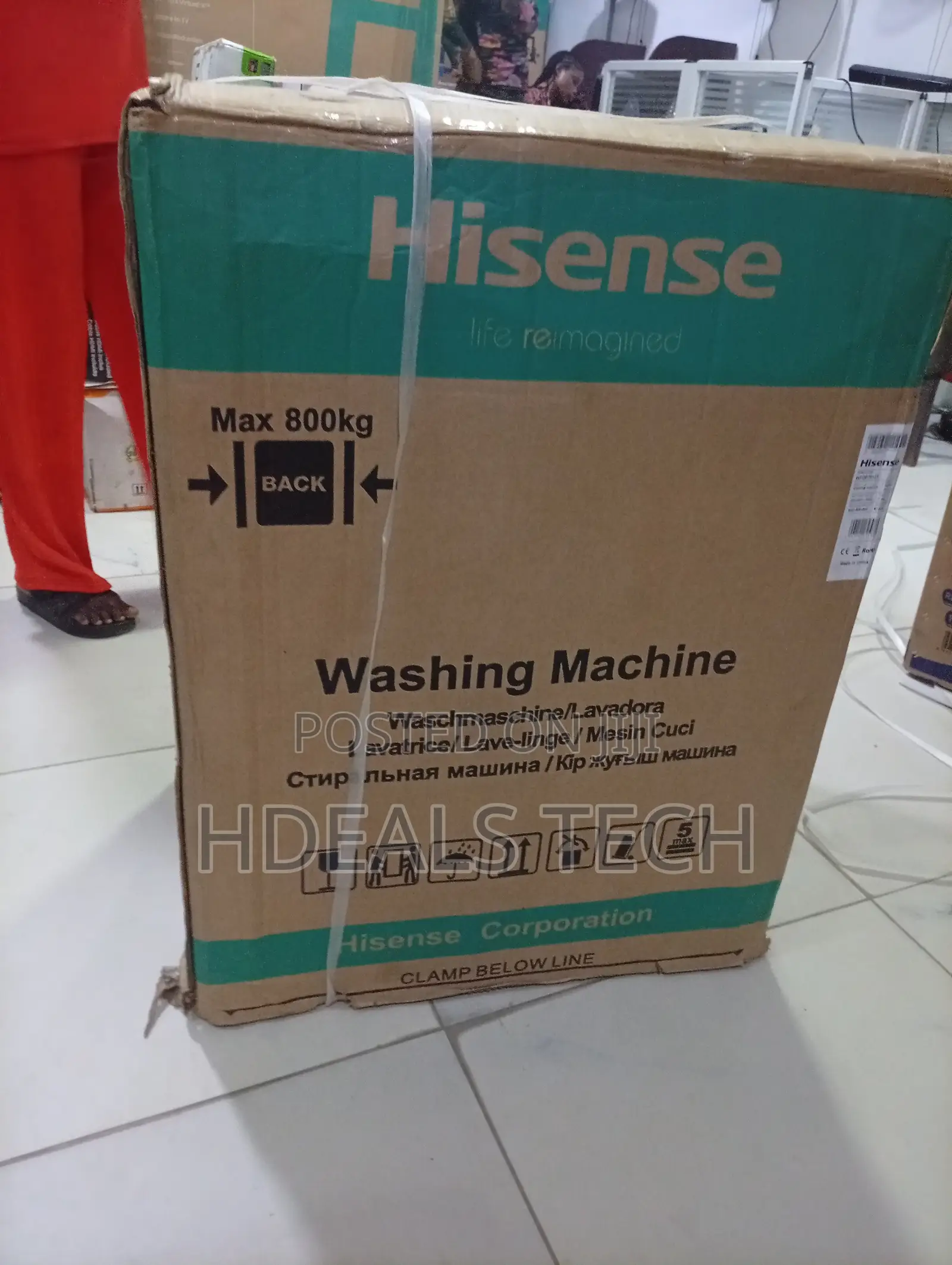 Hisense 7kg Free-Standing Laundry Washing Machine