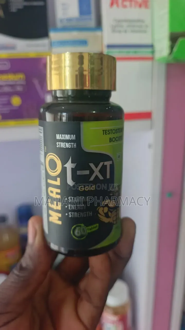 Mealo T-Xt Gold Testosterone Booster – 60 Tablets