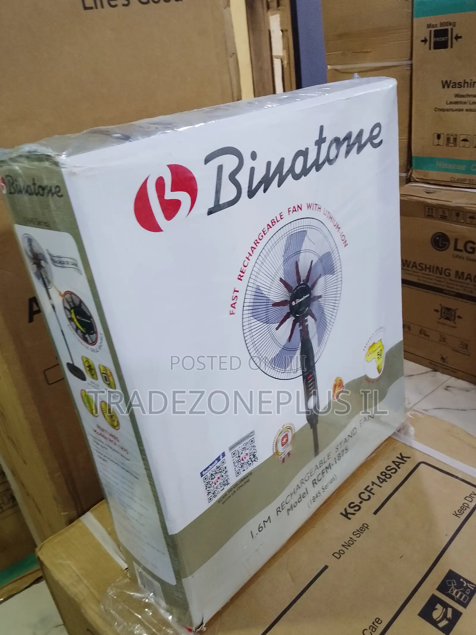Shop Binatone RCM-1875 Standing Fan for Reliable Cooling