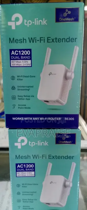 Tp Link Wifi Mesh Extender Ac1200 Dual Band Re305