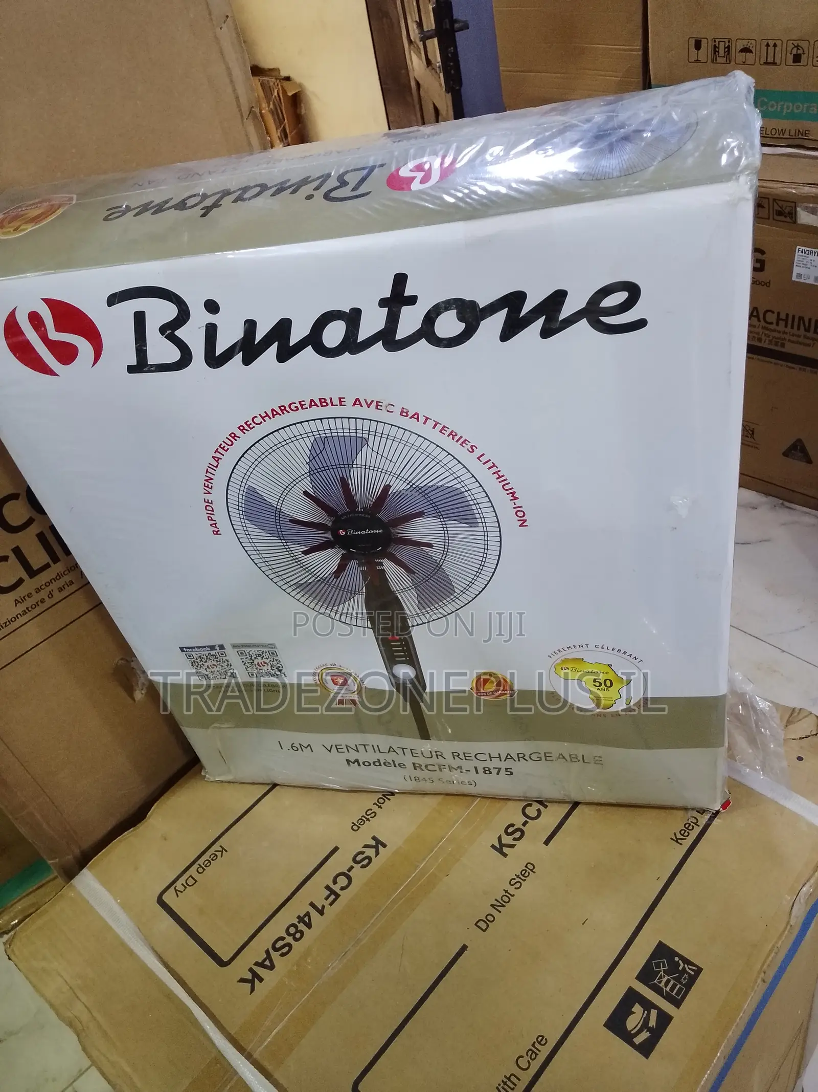 Freshen Your Space With Binatone RCM-1875 Battery Fan