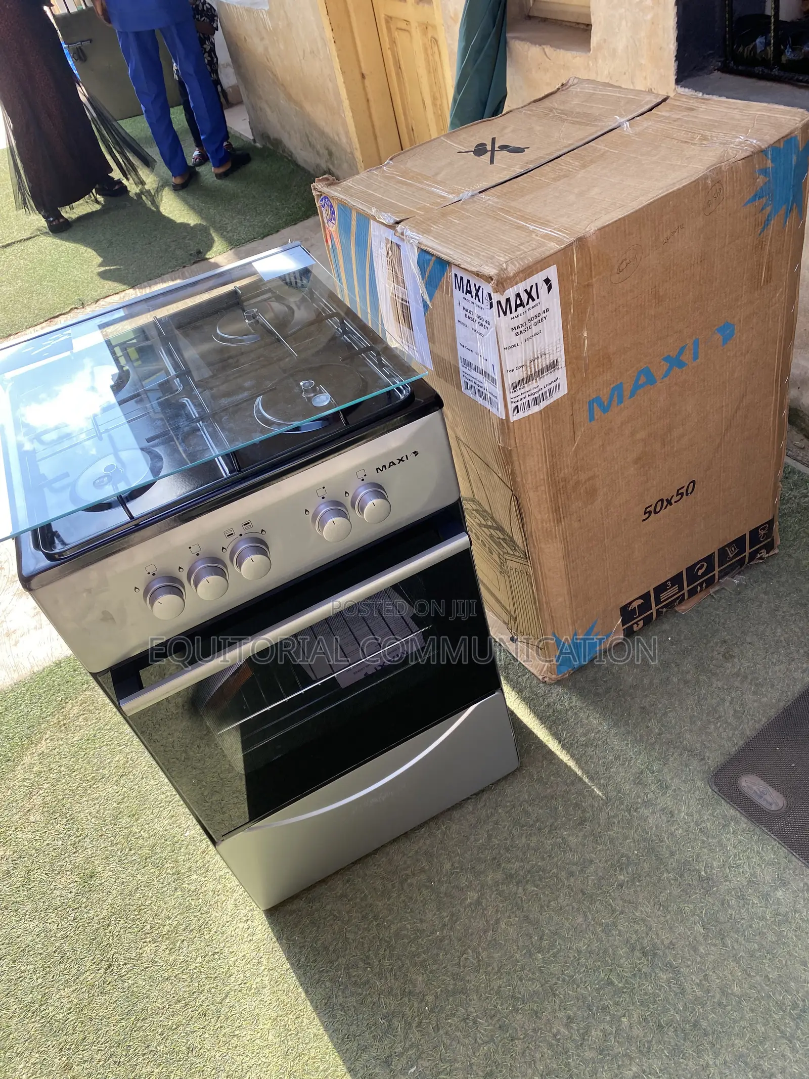 MAXI FSC40G2 50x50cm Kitchen Gas Cooker With Oven for Daily Use