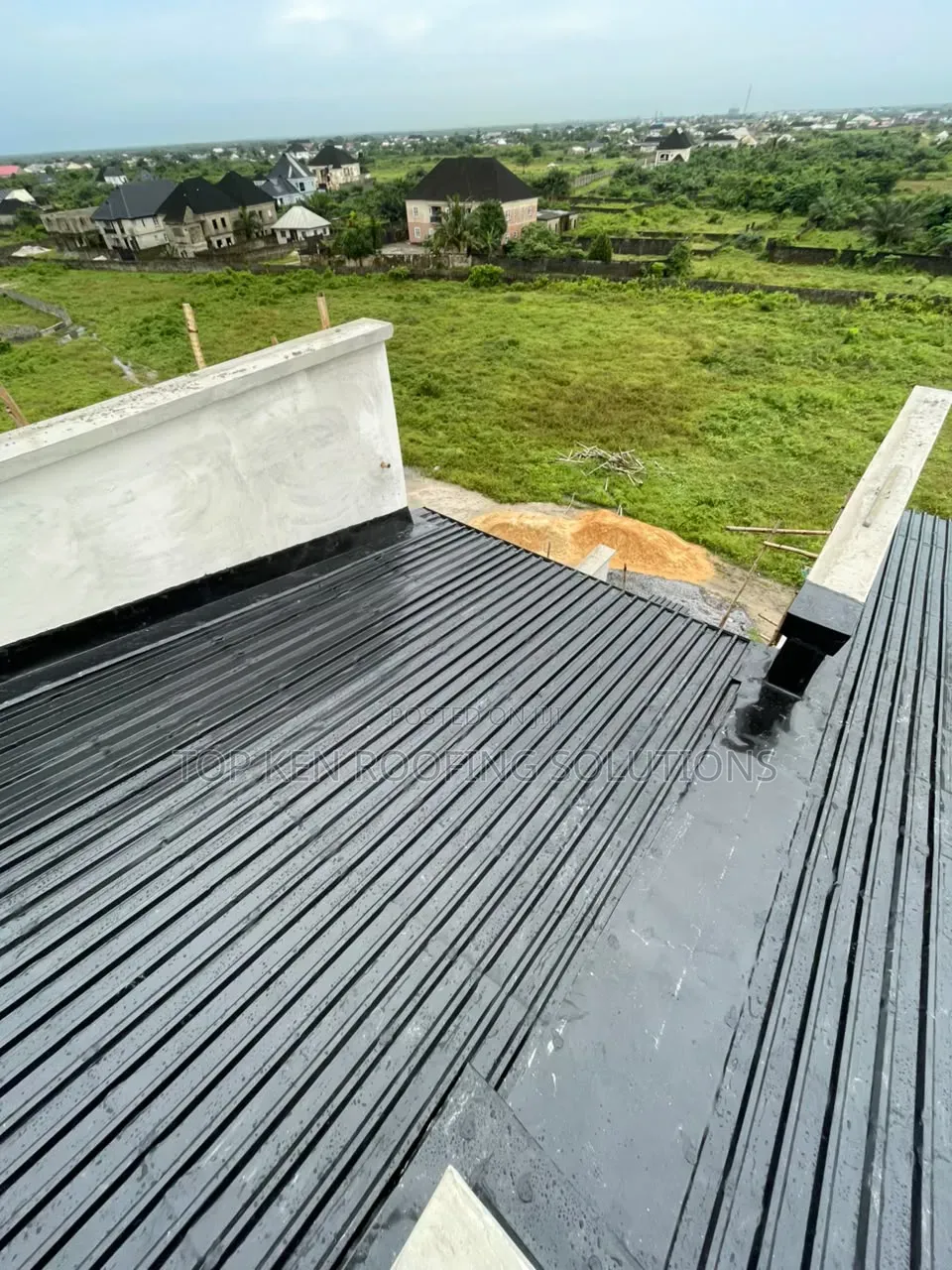 Buy Black 0.58mm Longspan Aluminium Roofing Sheets