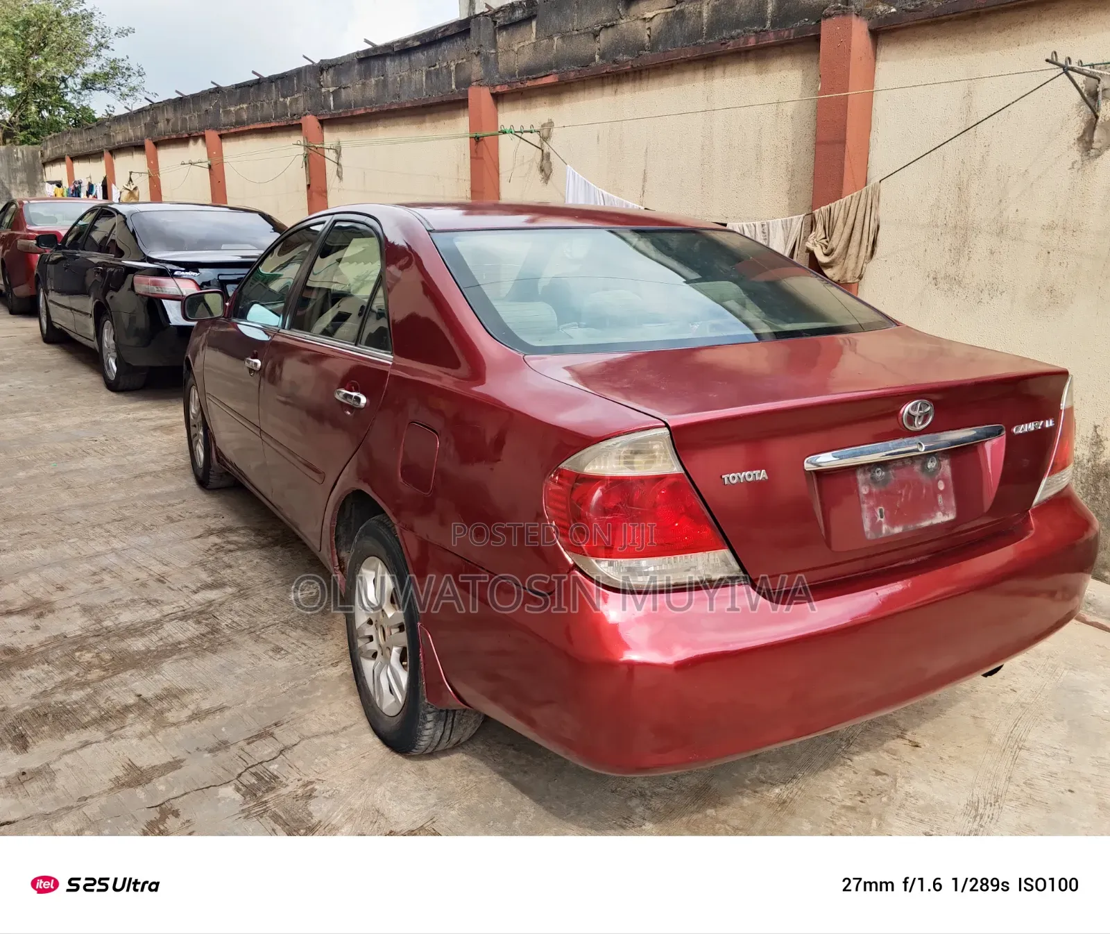 Toyota Camry LE 4dr Sedan (2.4L 4cyl 5A) 2005 Red