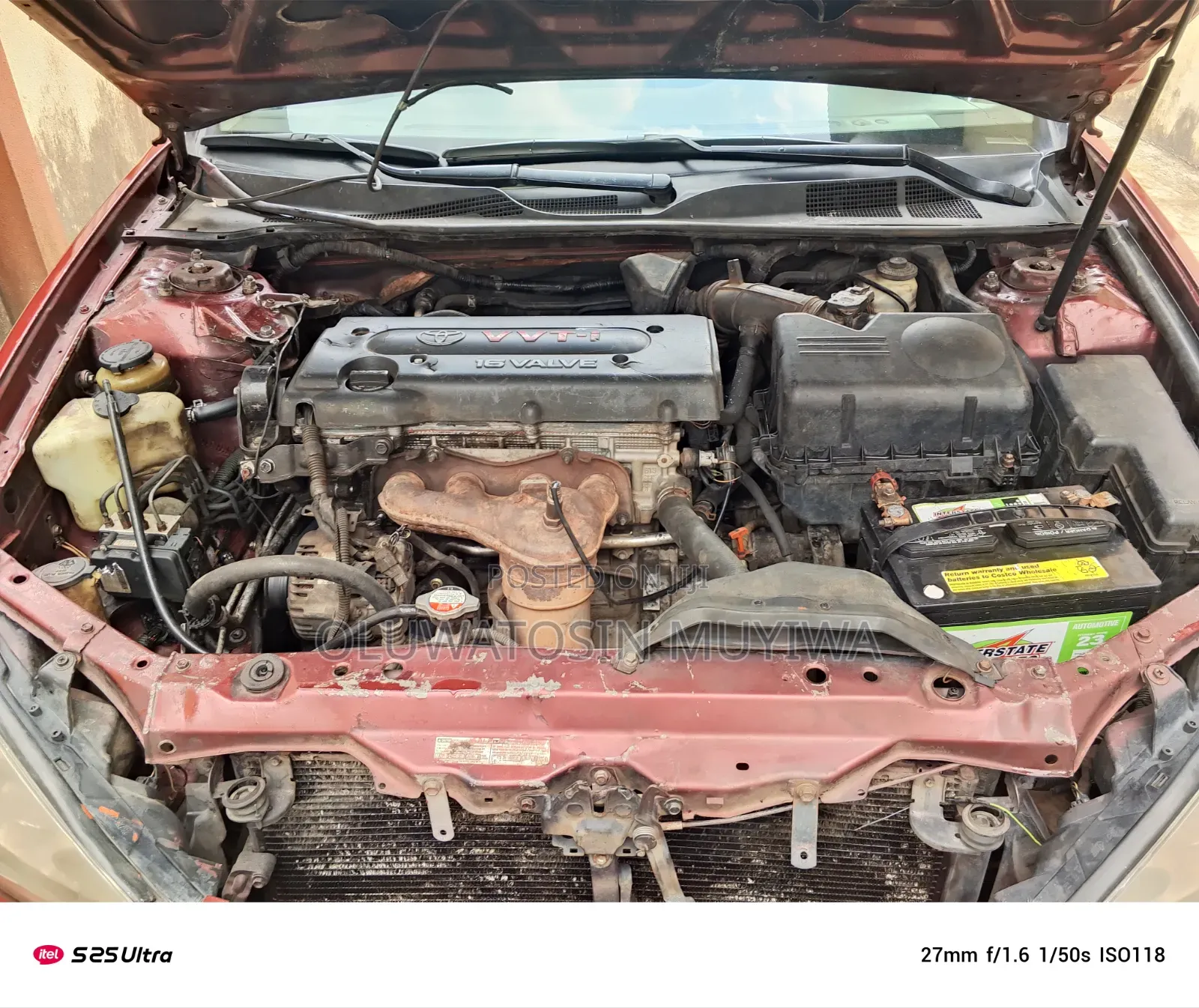 Toyota Camry LE 4dr Sedan (2.4L 4cyl 5A) 2005 Red