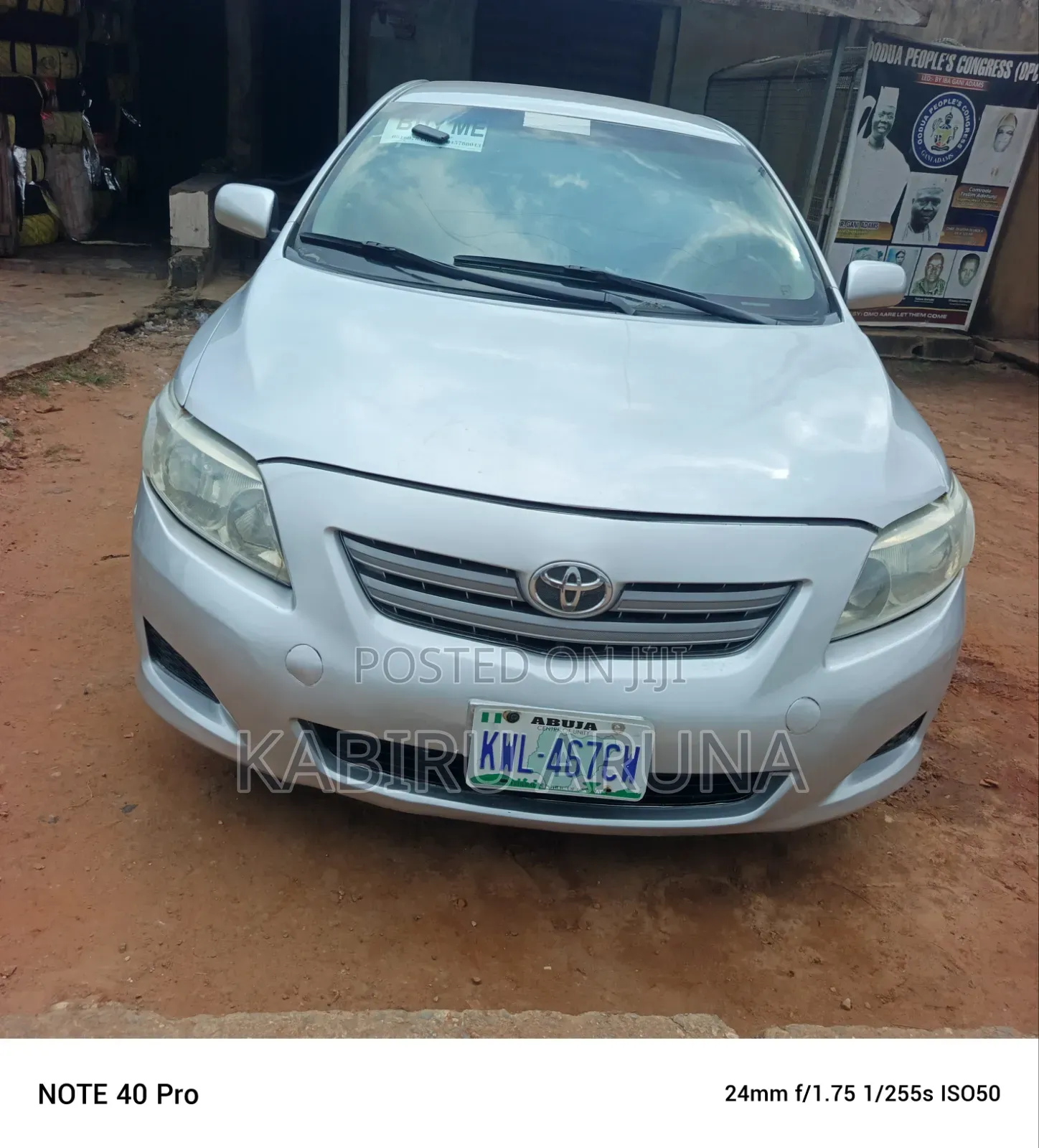 Toyota Corolla 2010 Silver