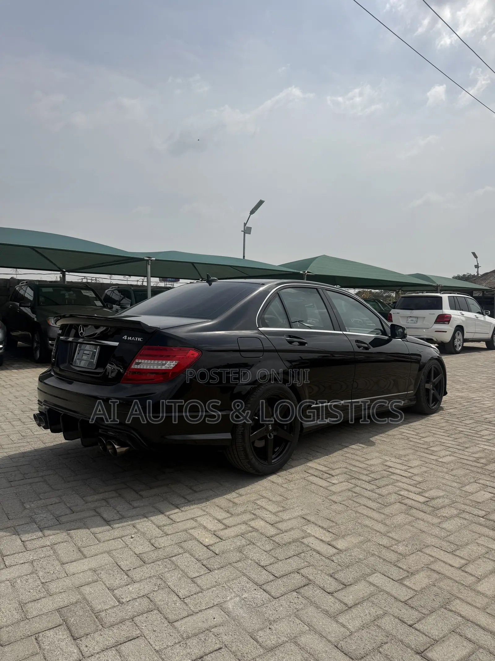 Mercedes-Benz C300 Sport 4Matic Sedan AWD (3.5L 6cyl 7A) 2013 Black