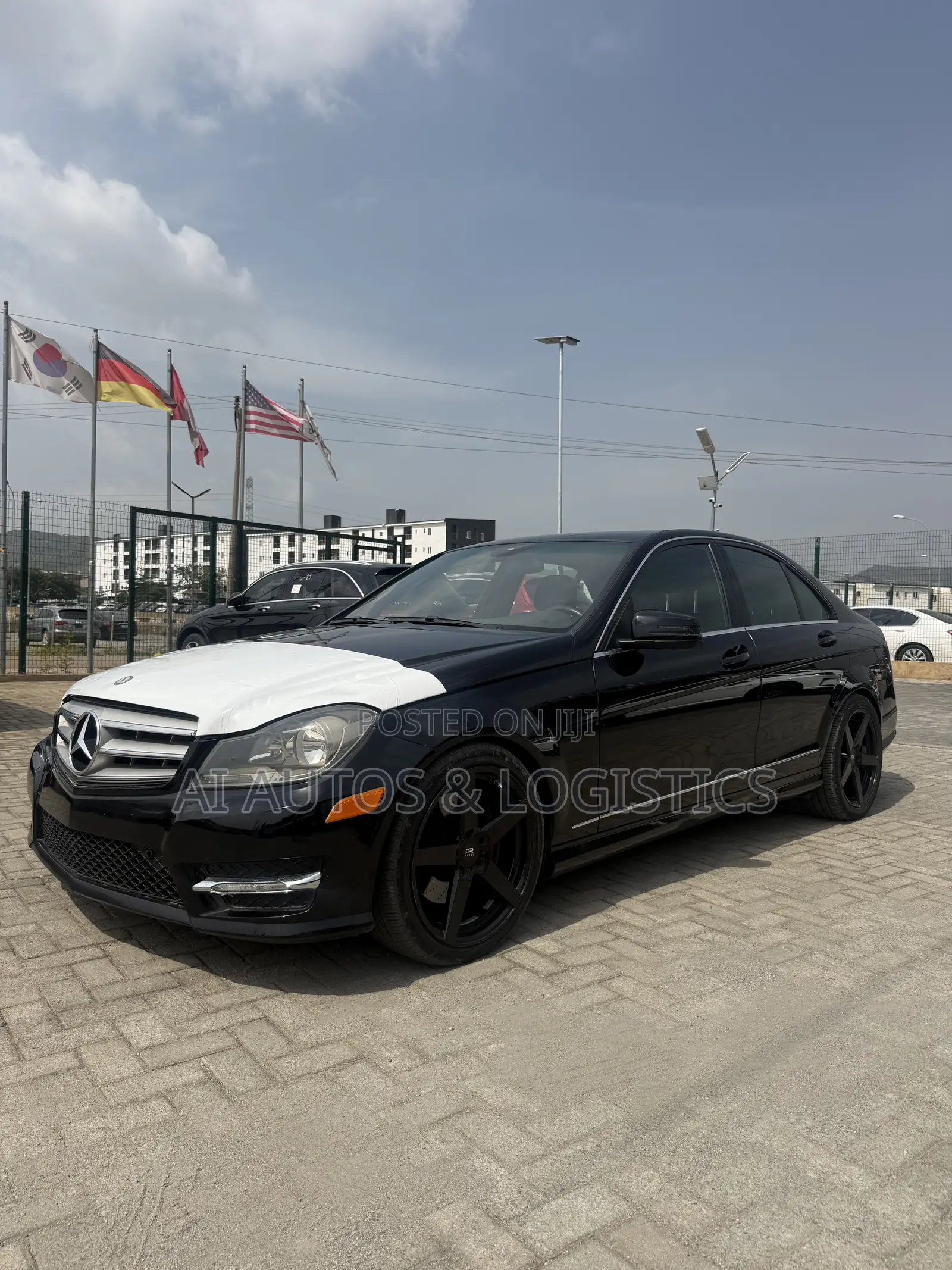 Mercedes-Benz C300 Sport 4Matic Sedan AWD (3.5L 6cyl 7A) 2013 Black
