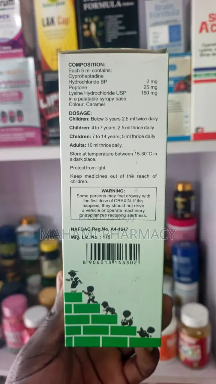 Oraxin Syrup - 200ml