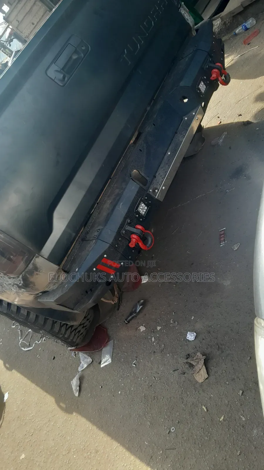 Off Road Rugged Iron Front and Back Bumper for Toyota Tundra