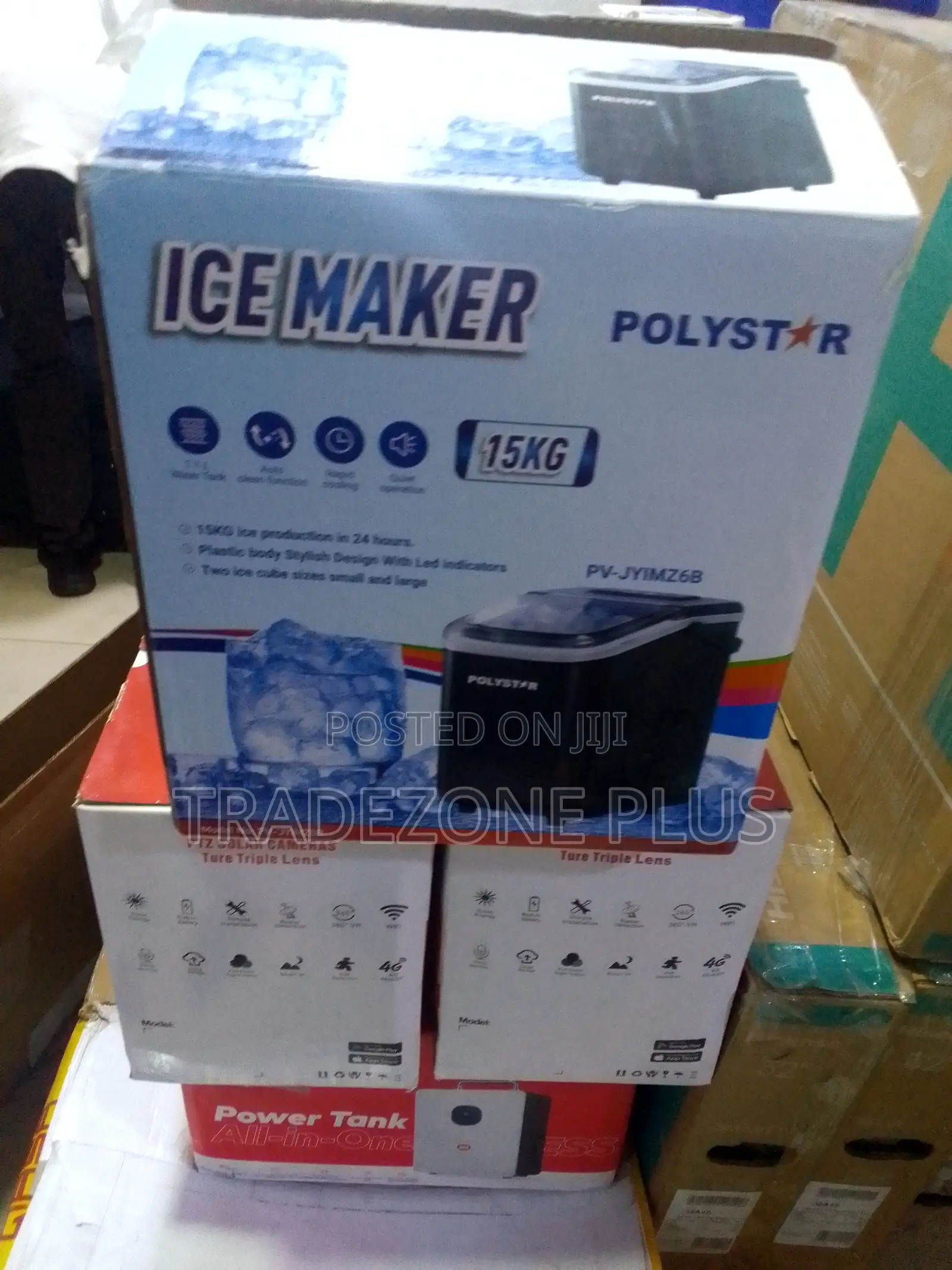Make Ice Conveniently With Polystar 15kg Ice Machine