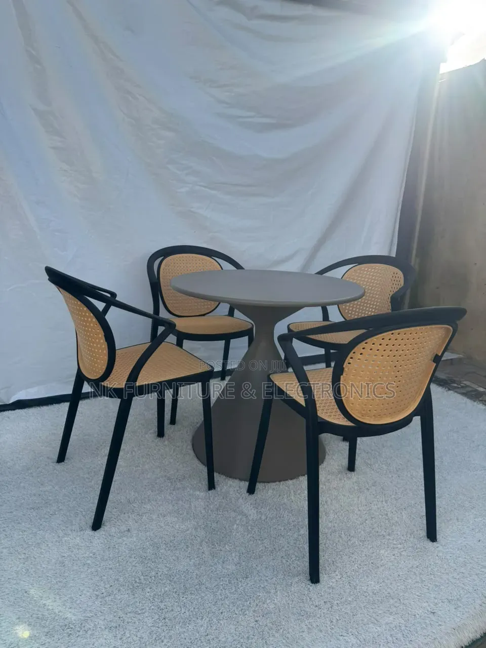Outdoor/ Indoor Dining Set by Four