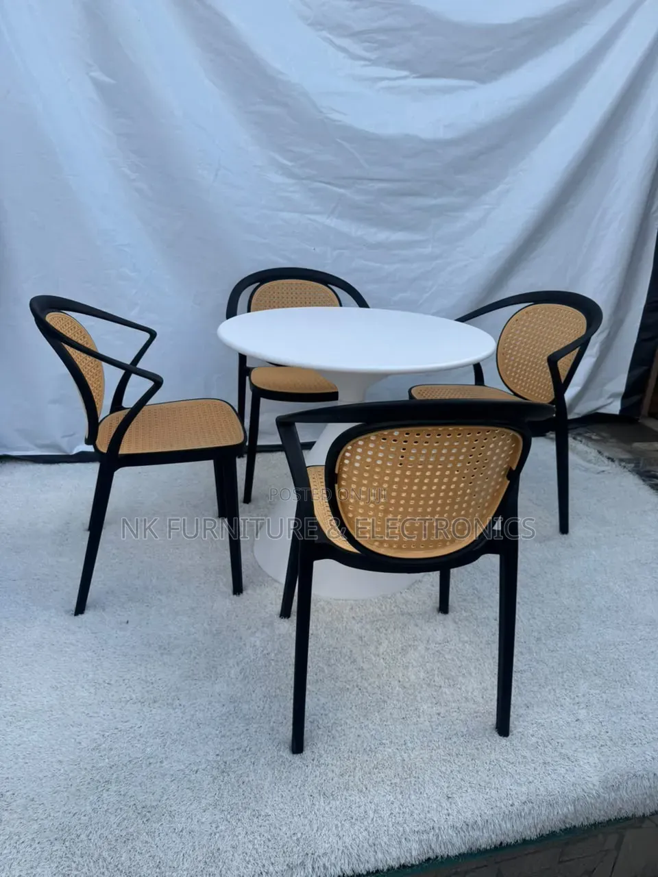 Outdoor/ Indoor Dining Set by Four