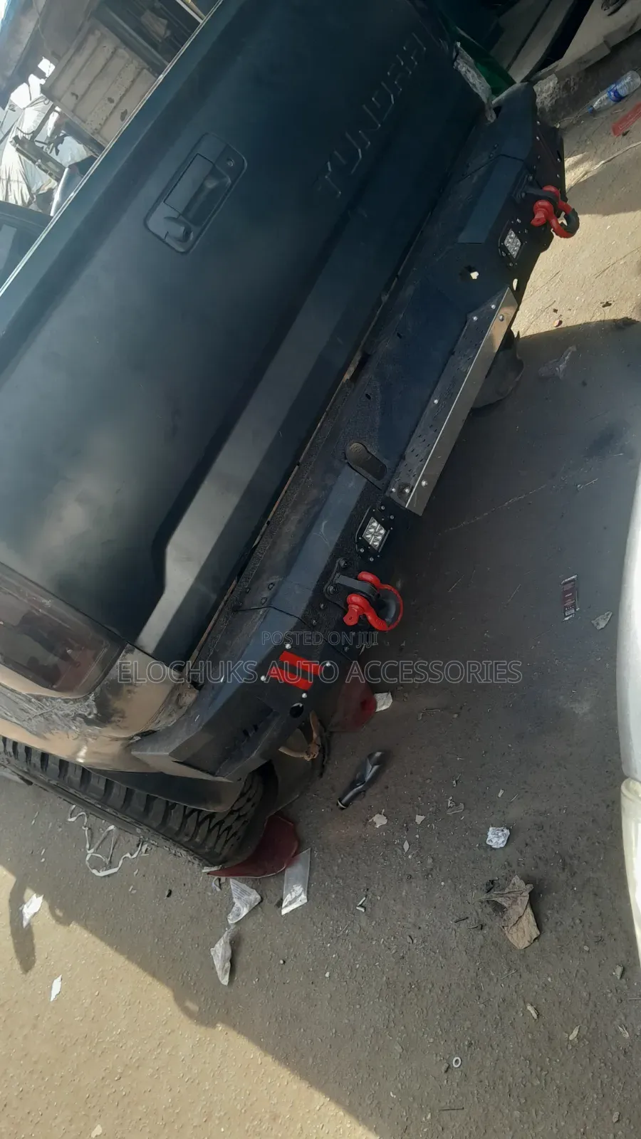 Front and Back Off Road Rugged Iron Bumper for Toyota Tundra
