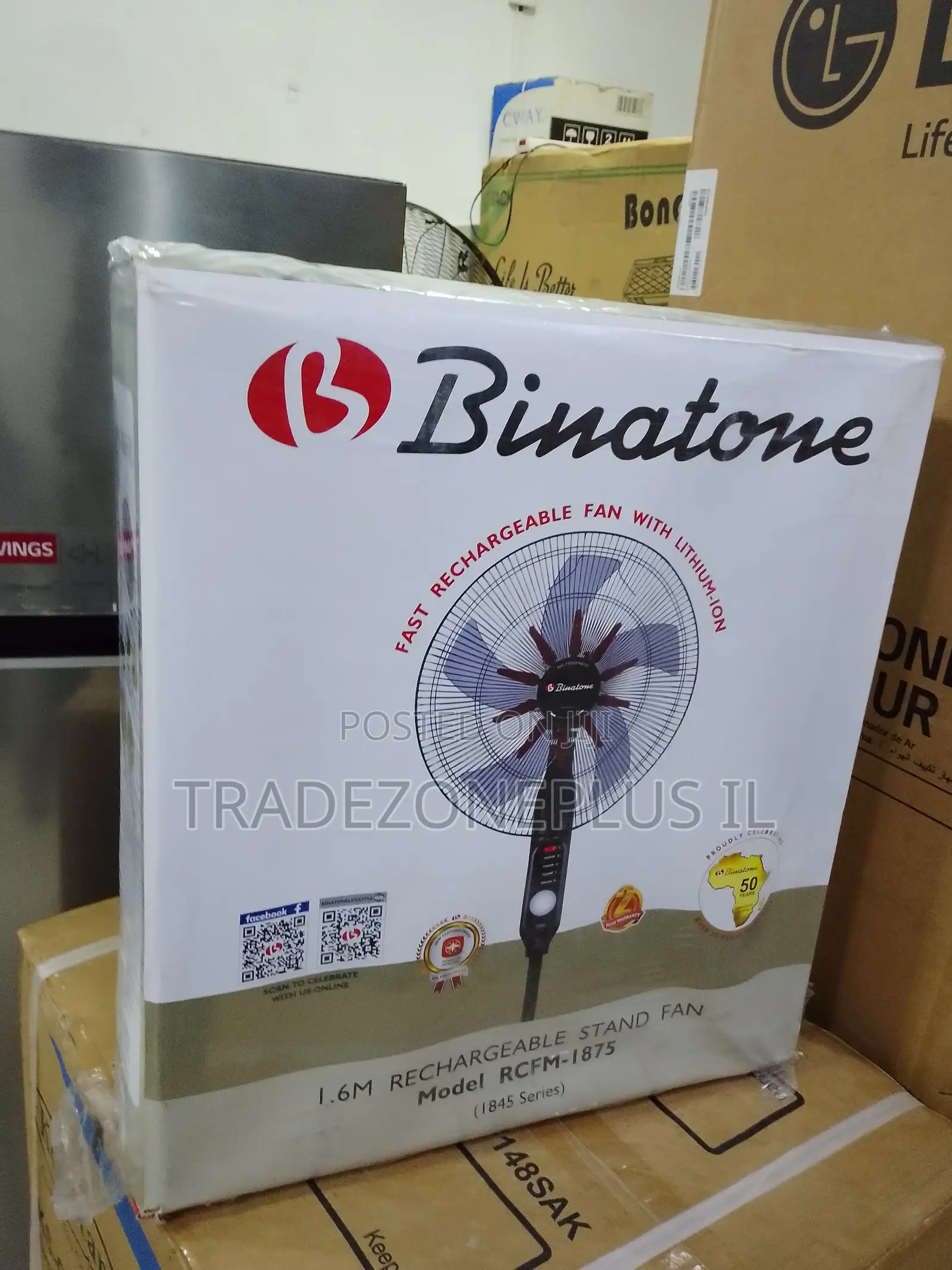 Bring a Cooler Feel Home With Binatone 1.6m Standing Fan