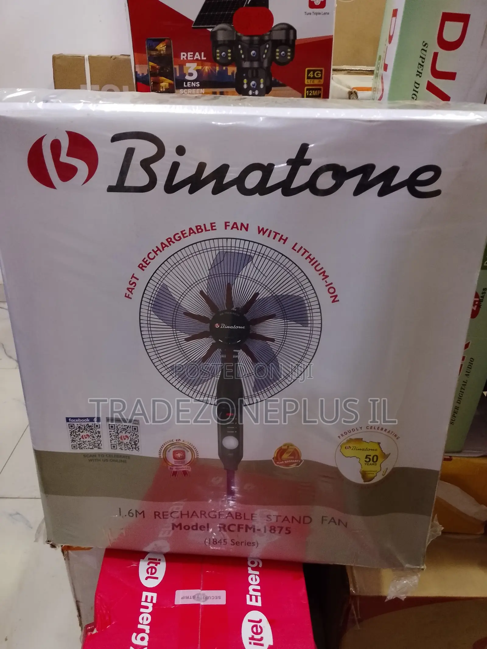 Bring a Cooler Feel Home With Binatone 1.6m Standing Fan