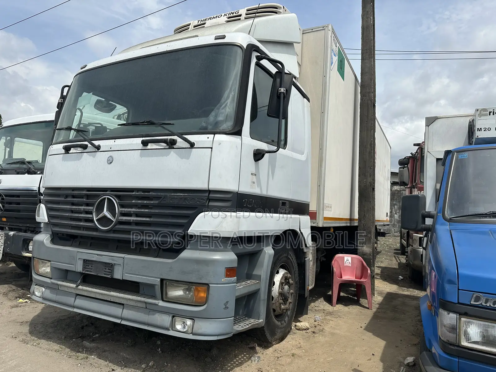 Mercedes Benz Cooling Van Truck