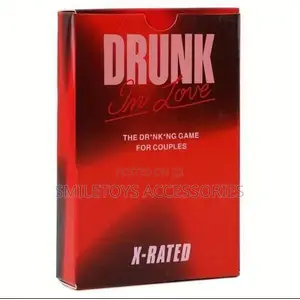 Drunk in Love Drinking Card Game for Couple