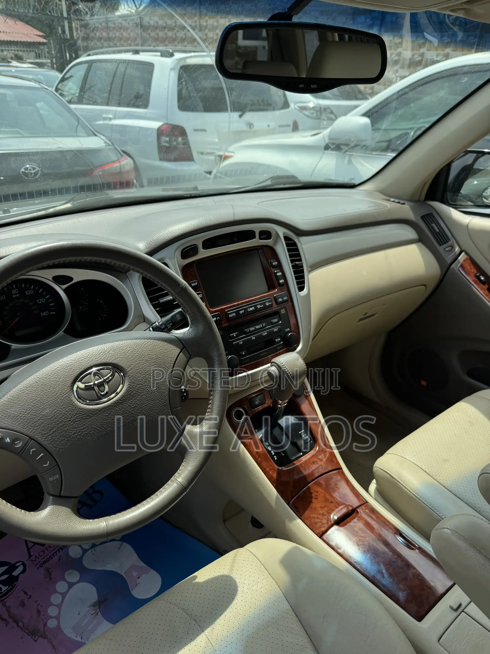 Toyota Highlander Limited V6 2005 Black