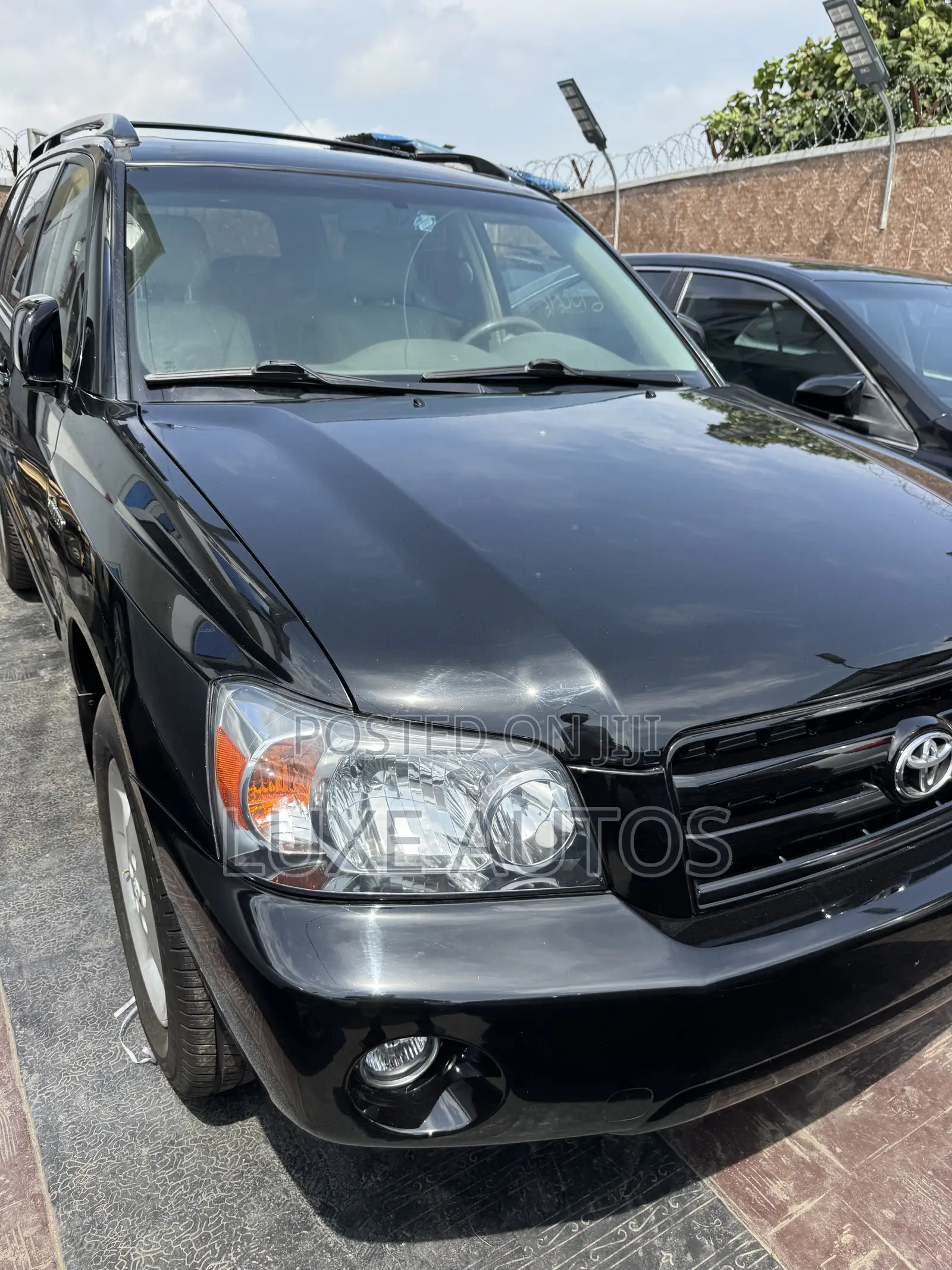 Toyota Highlander Limited V6 2005 Black