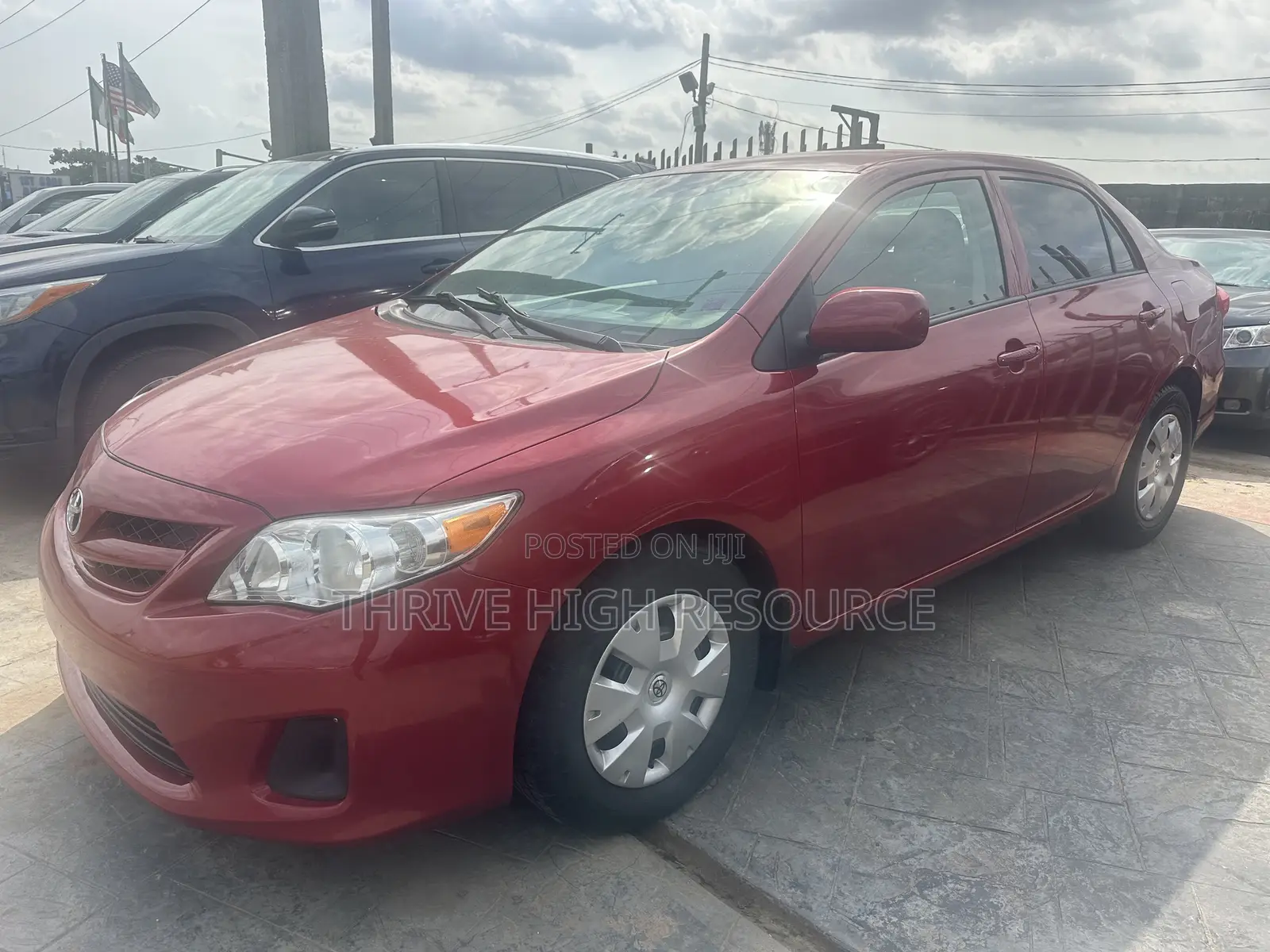 Toyota Corolla L 4dr Sedan (1.8L 4cyl 5M) 2012 Red