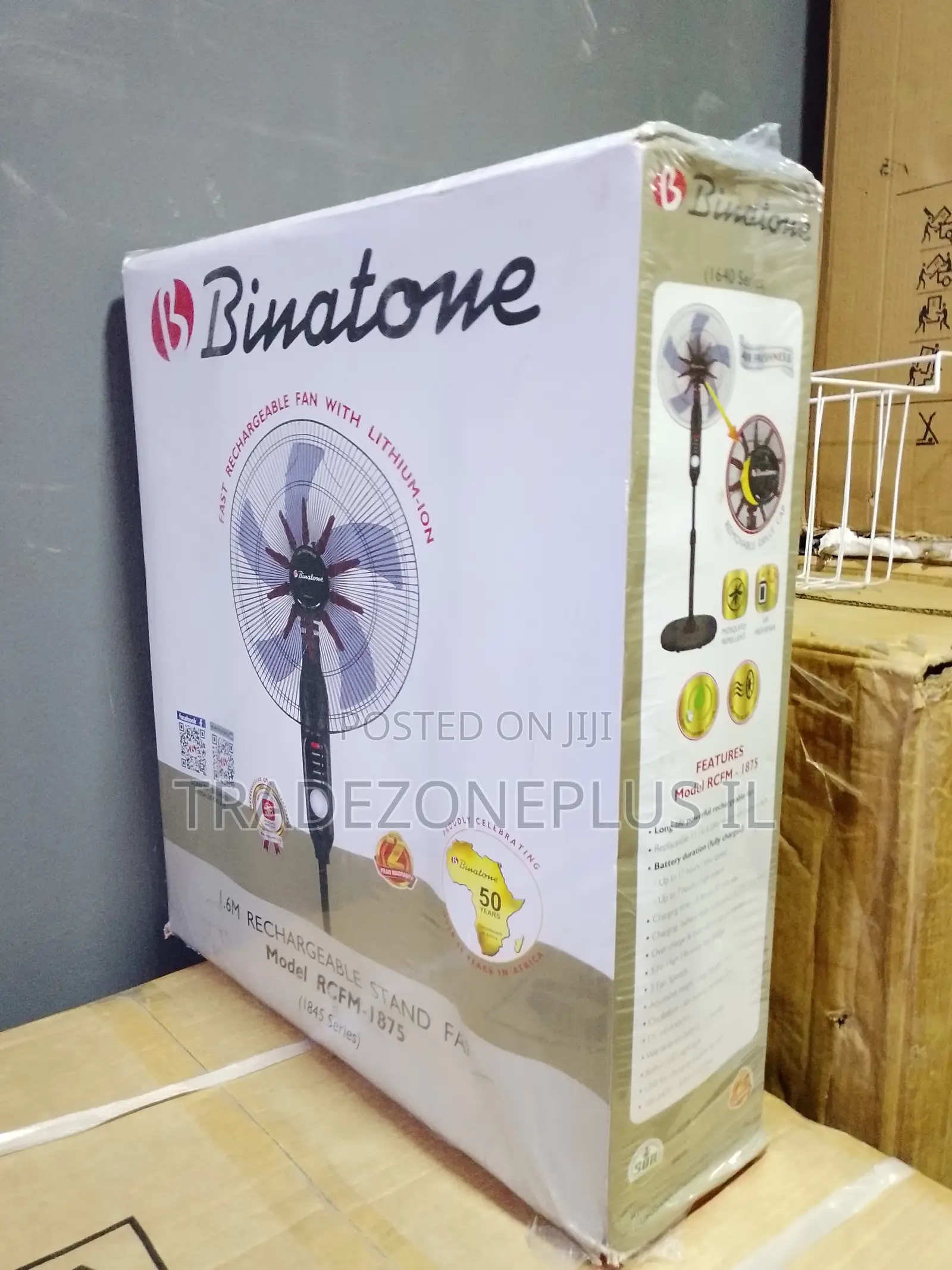 Binatone 1.6m RCM-1875 Fan for Convenient Everyday Breezes