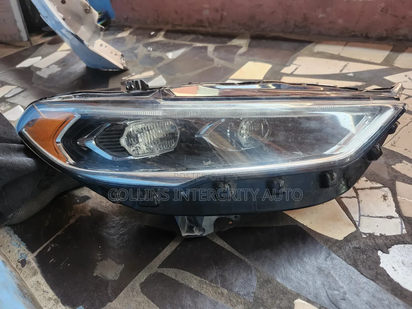 Right Side Headlights Ford Fusion 2018-2019-2020 Model