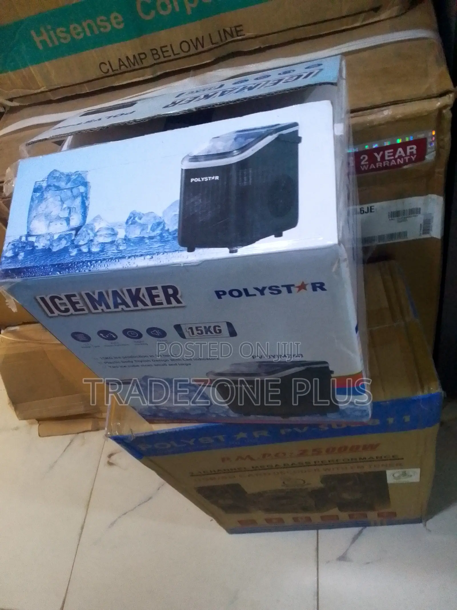 Polystar Ice Maker for Daily Refreshment Needs