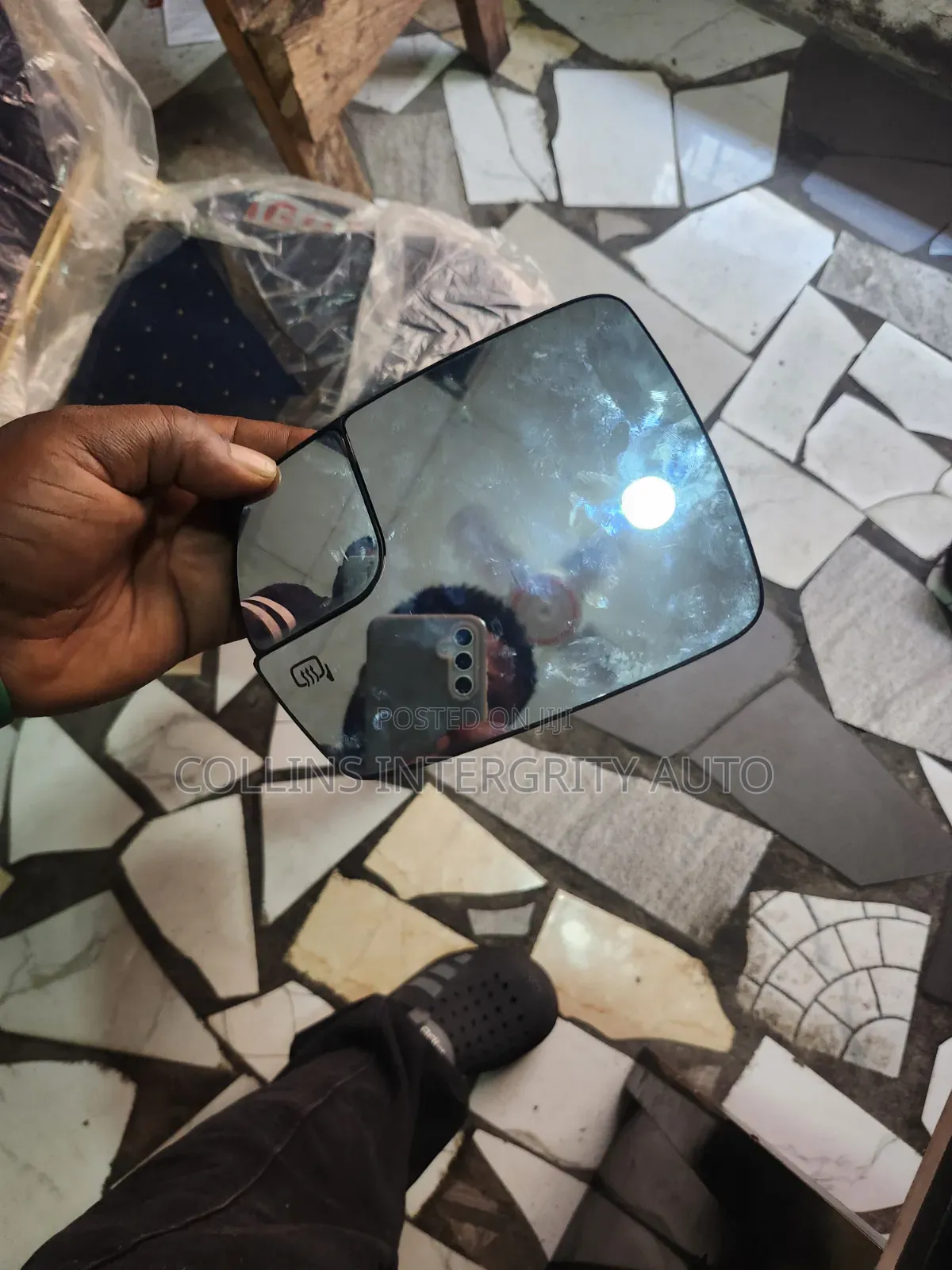Inner Mirror Glass Ford Edge 2016-2017-2018 to 2020 Model