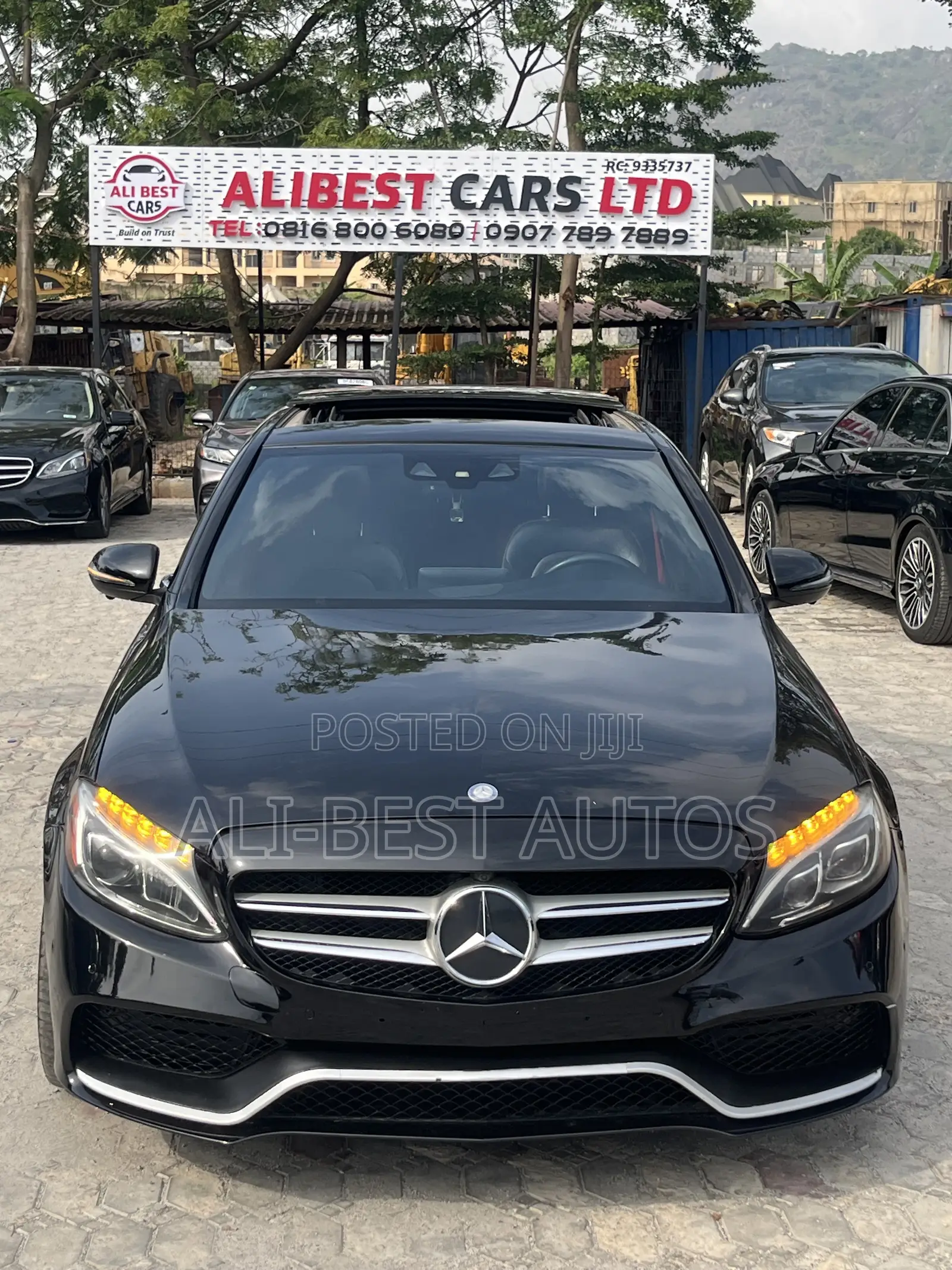 Mercedes-Benz C450 2016 Black