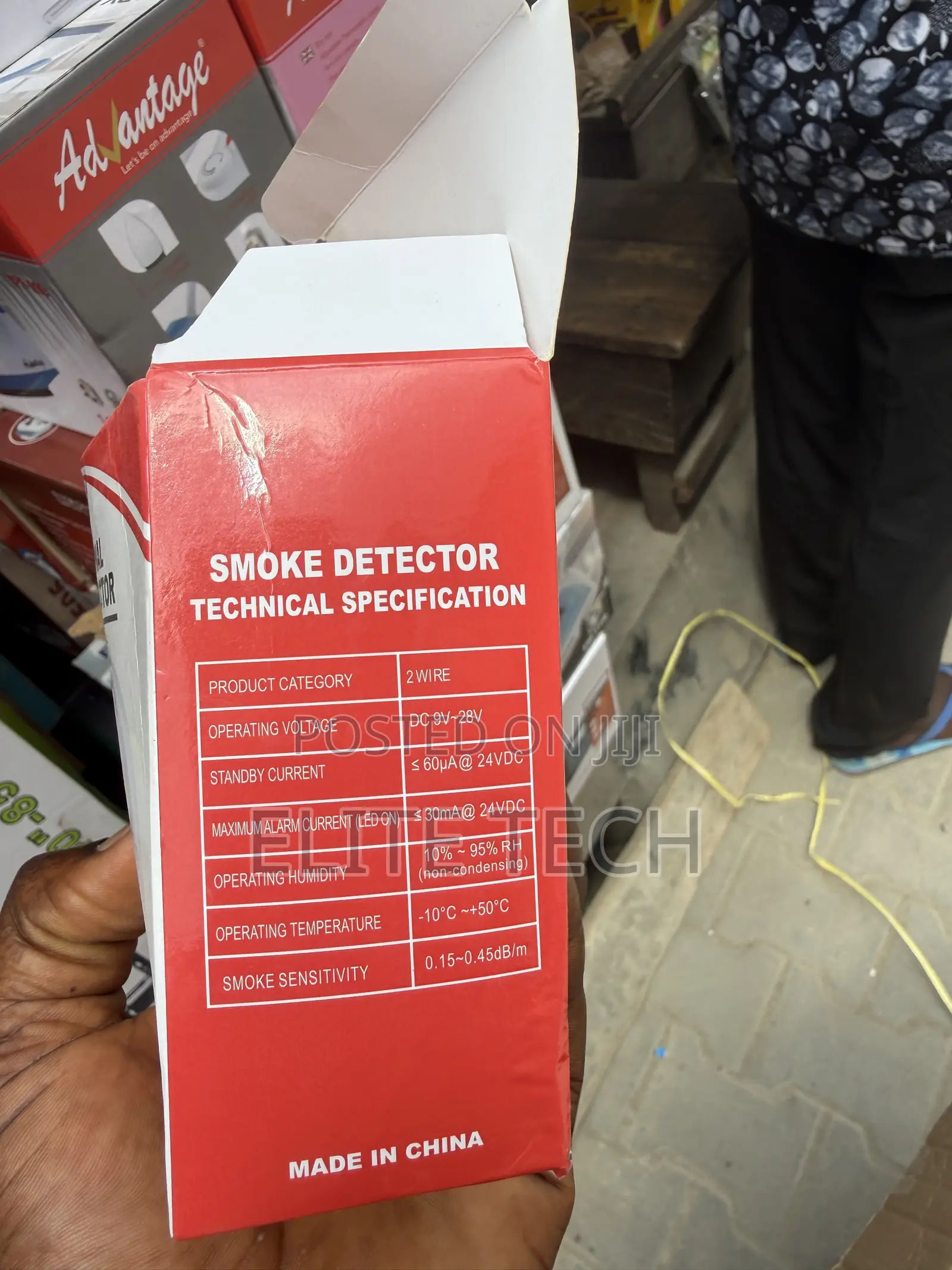 Heavy Duty Smoke Detector Alarm for Home, Office & Warehouse