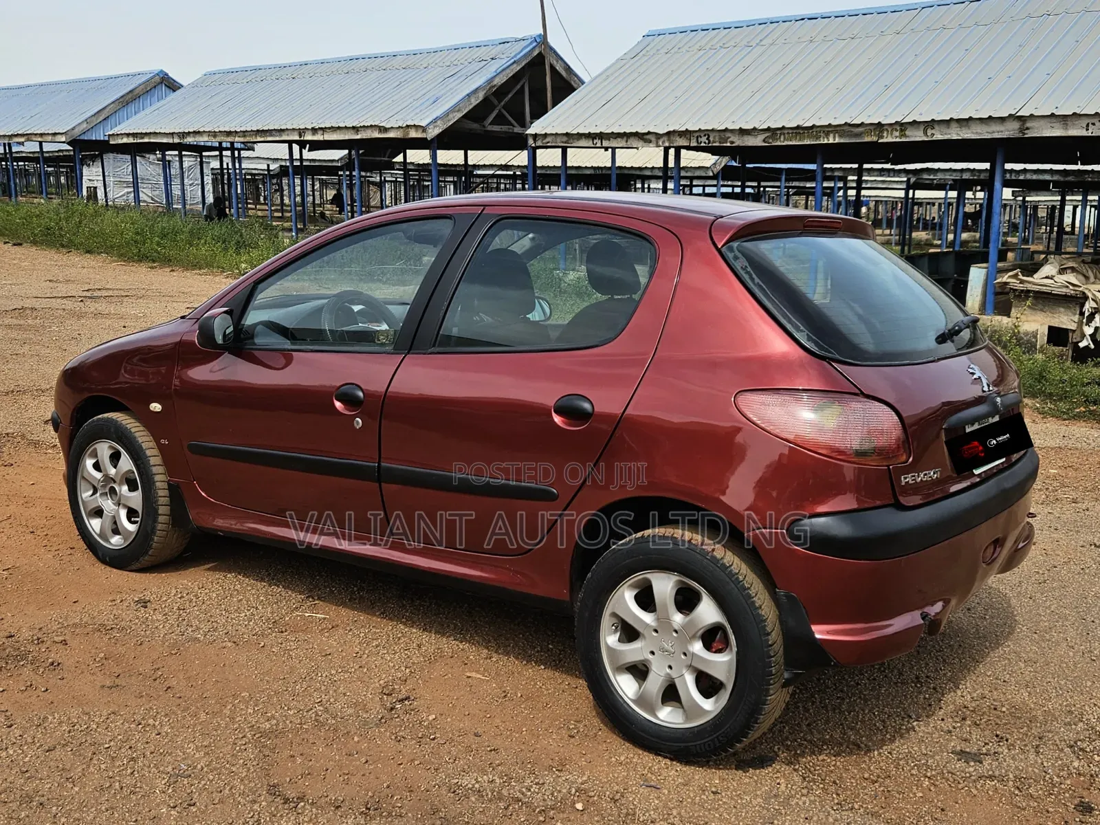 Peugeot 206 CC Automatic 2004 Burgundy